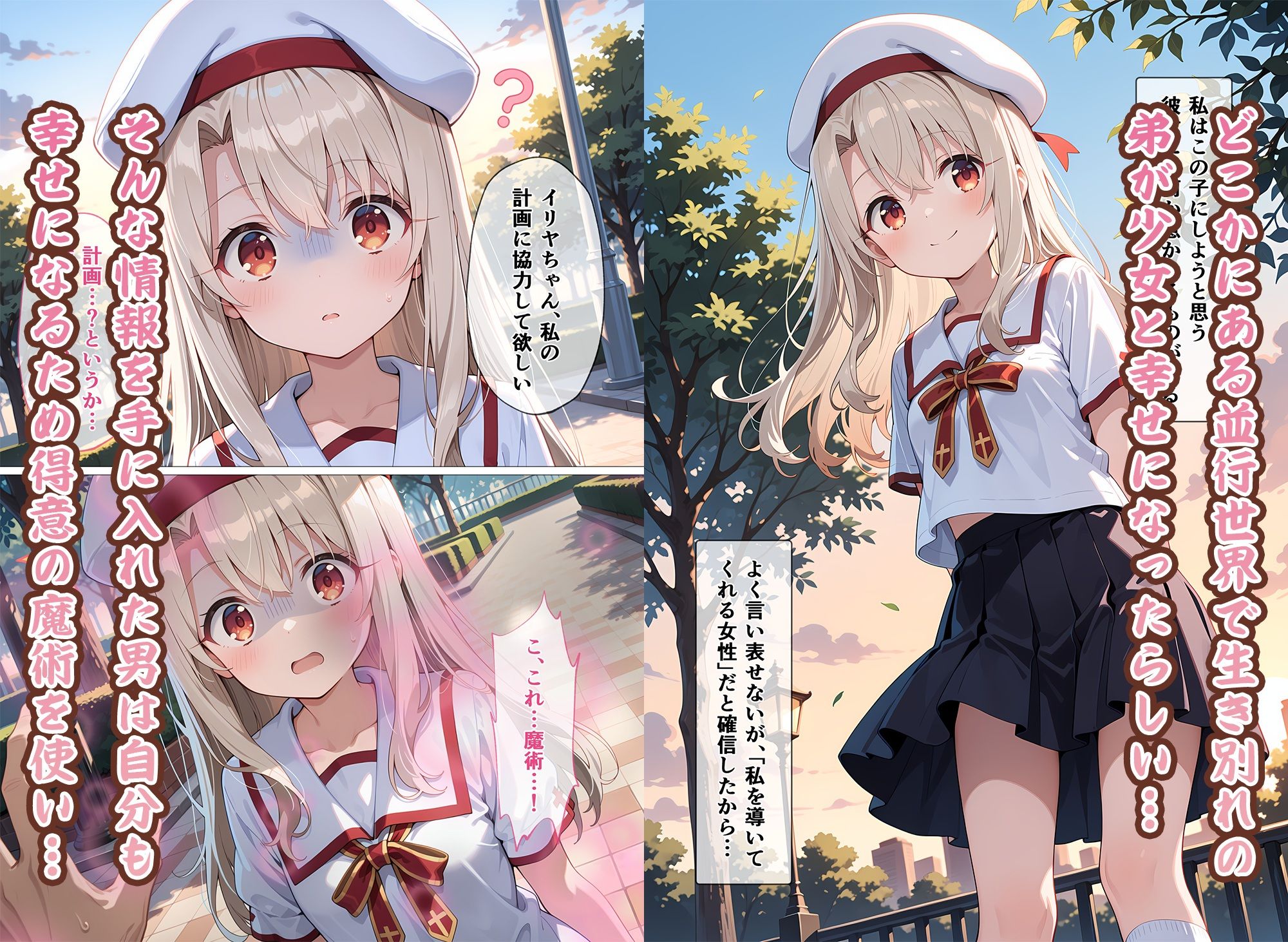 魔法少女母になる2 〜イ〇ヤスフィール・フ〇ン・ア〇ンツベ〇ン〜 - サンプル画像 1