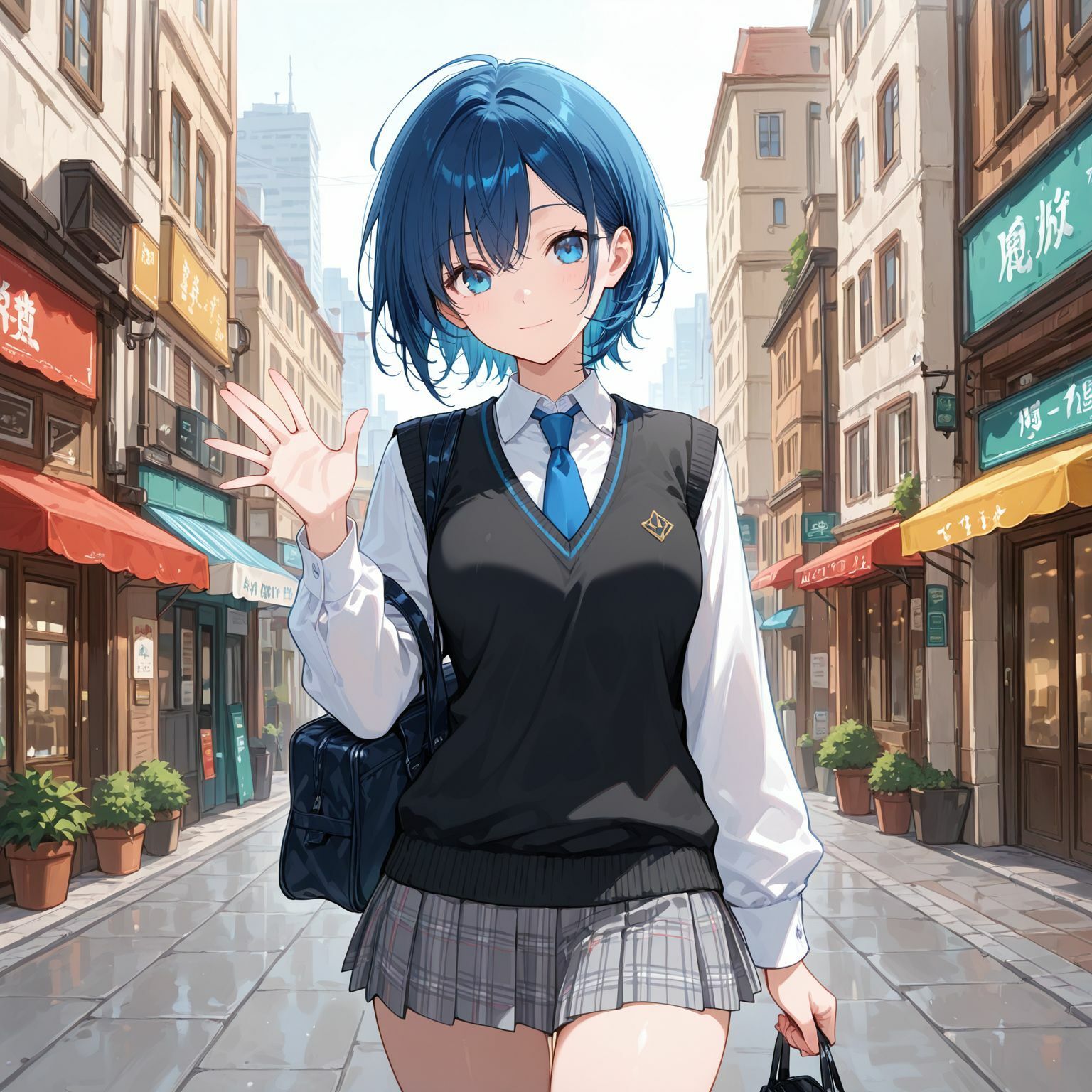 クールでボーイッシュなJKとお家セックス - サンプル画像 1