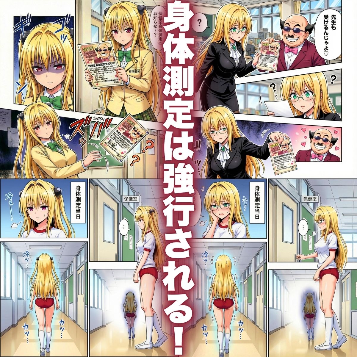 ワシ流 身体測定だよ〜ん YAM＆TEAR編 - サンプル画像 2