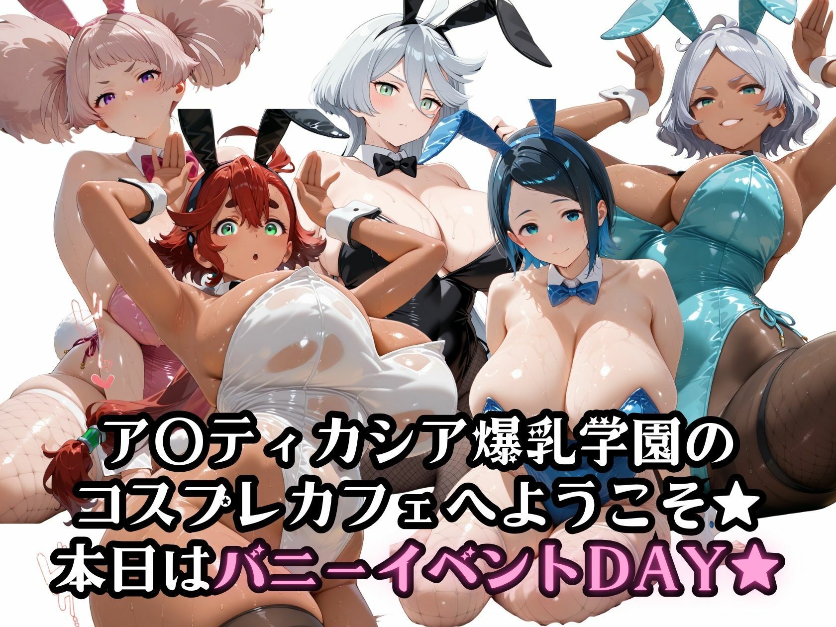 水星のコスプレ女子 魔女のバニーガール編 - サンプル画像 1