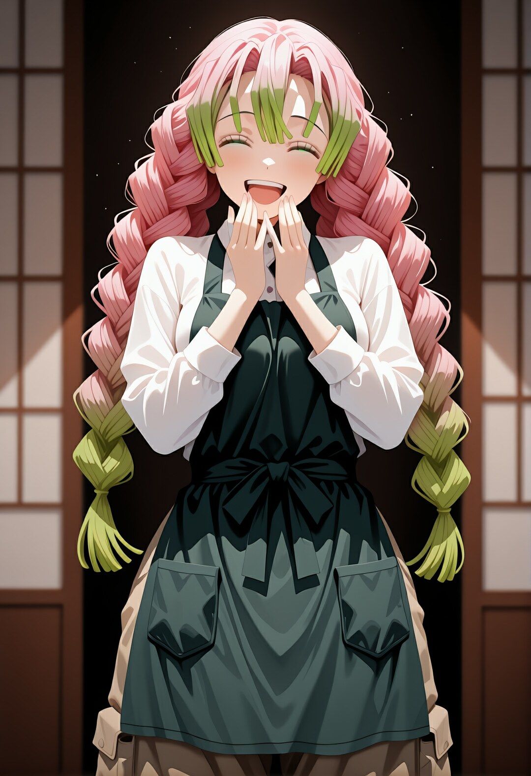 透視眼鏡に恋の呼吸を晒され、抑えきれぬ興奮で孕み堕ちる図書館完全凌●録 - サンプル画像 1