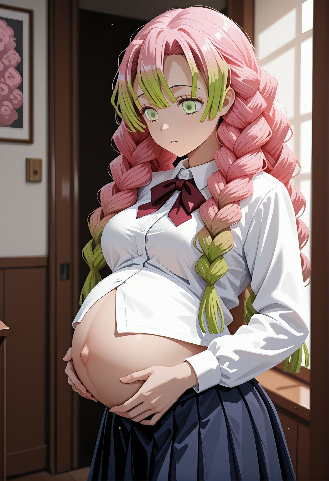 透視眼鏡に恋の呼吸を晒され、抑えきれぬ興奮で孕み堕ちる図書館完全凌●録 - サンプル画像 8