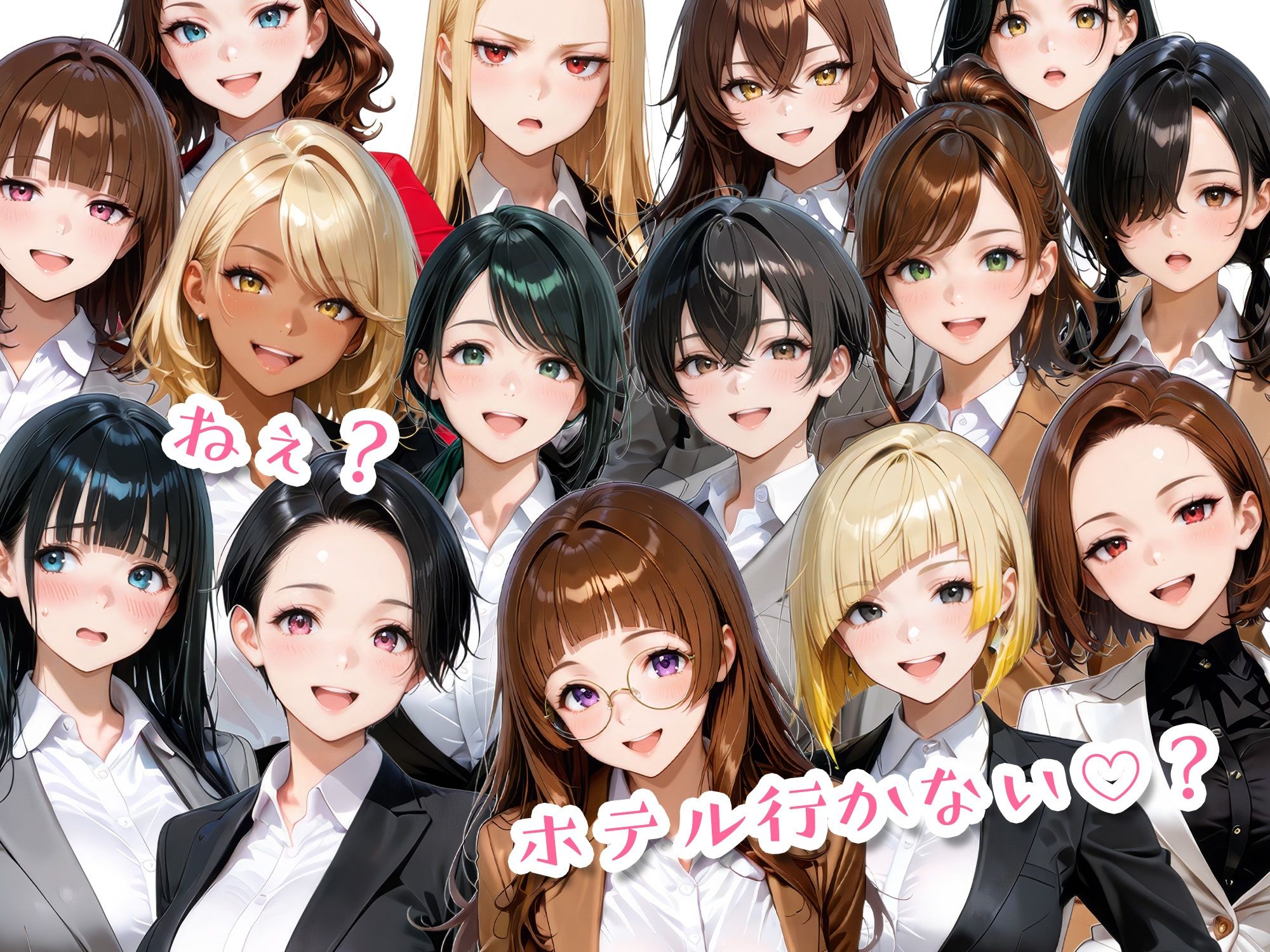 15人の巨乳OLと毎日ヤリまくれるウチの職場 - サンプル画像 10