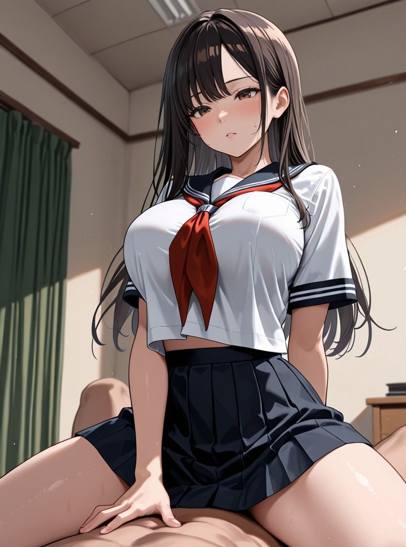 女子校生肉便器発情コレクション - サンプル画像 1