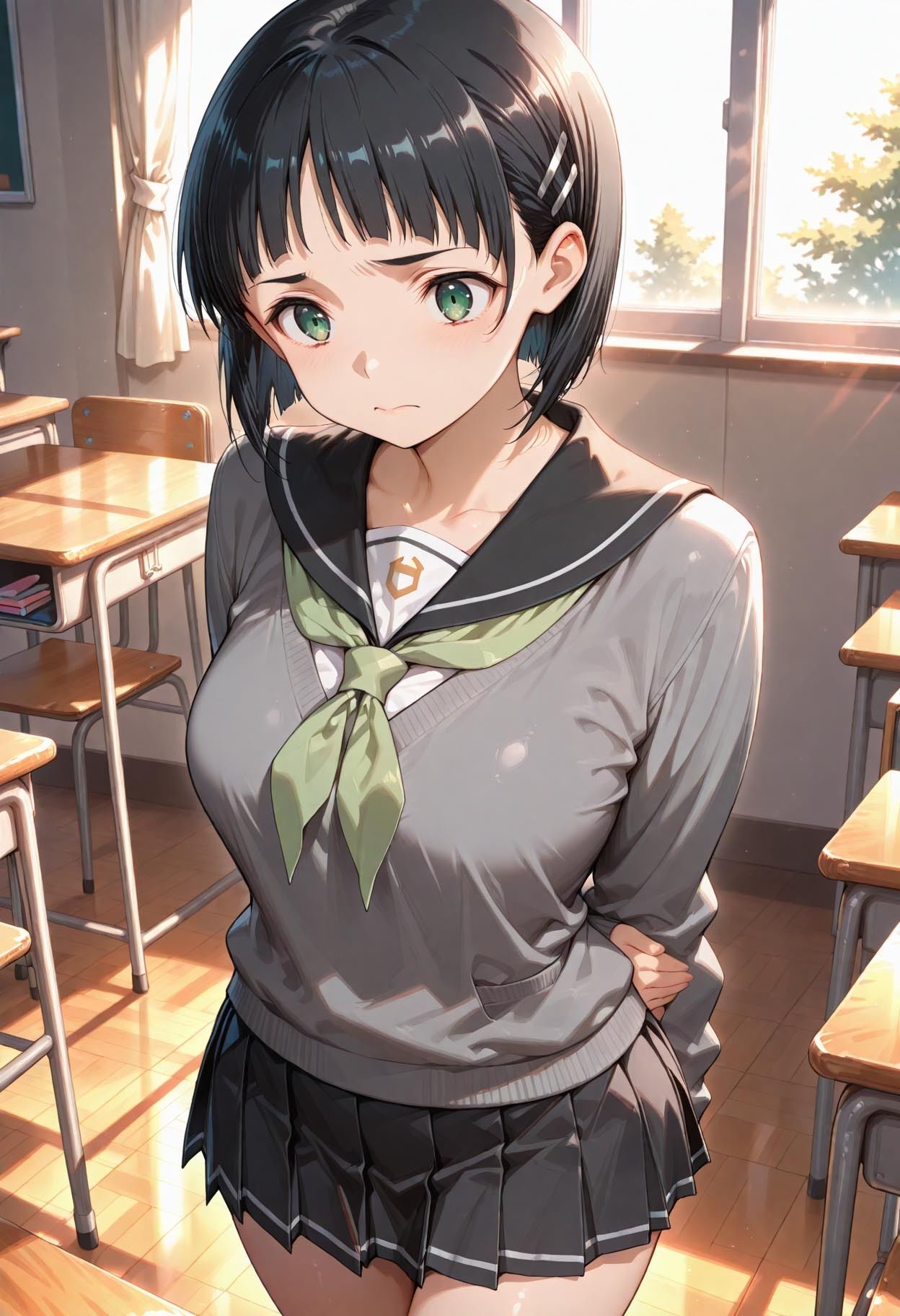 煌:特別生徒指導〜桐ヶ谷直○ / リーフ○〜 - サンプル画像 5