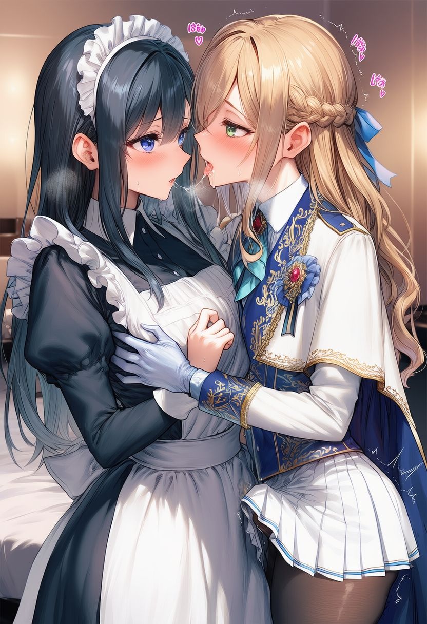 貴族令嬢♂×専属メイド♀ 〜ぜーんぶお世話〜 - サンプル画像 1