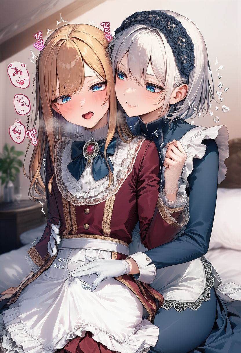 貴族令嬢♂×専属メイド♀ 〜ぜーんぶお世話〜 - サンプル画像 3