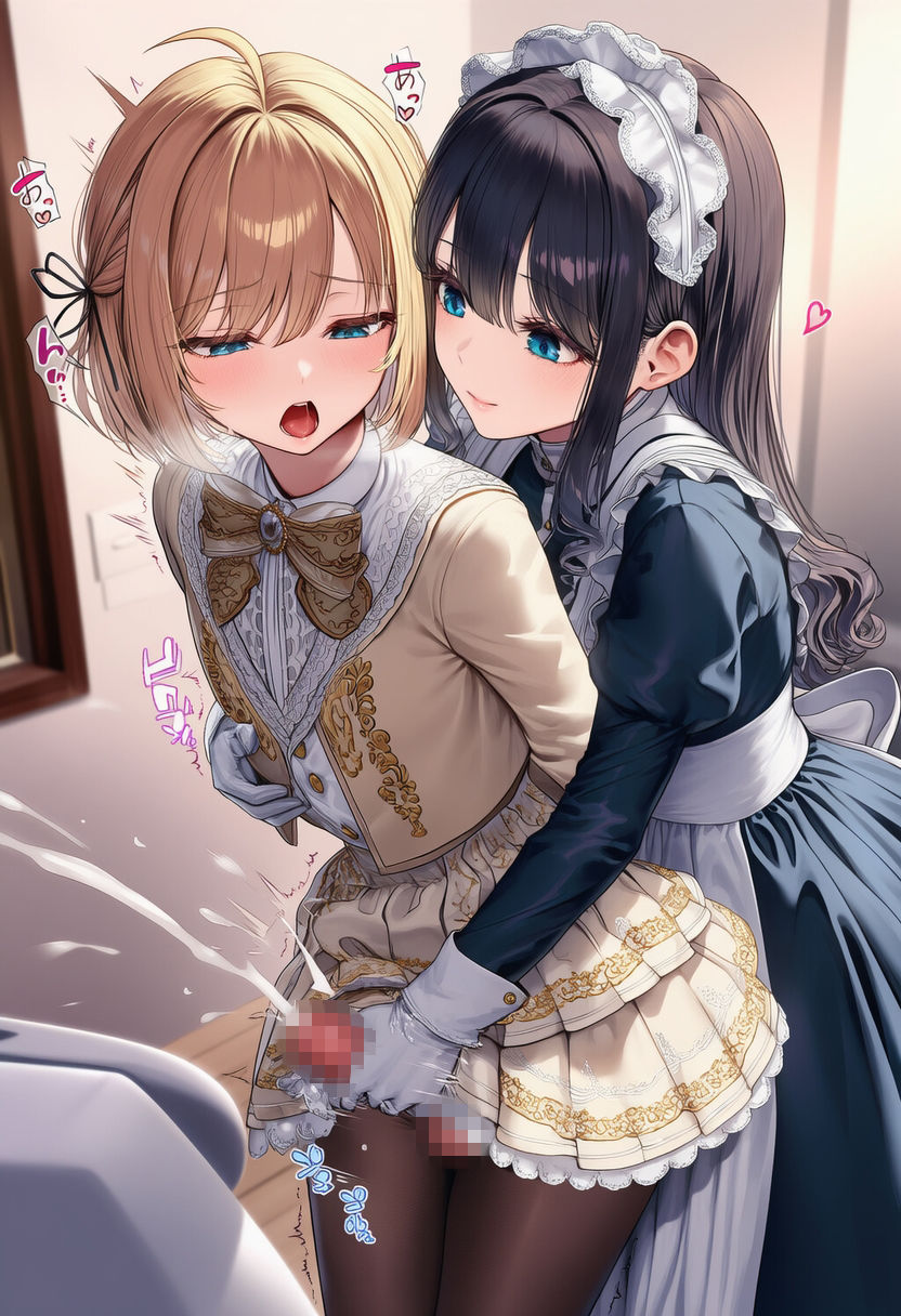 貴族令嬢♂×専属メイド♀ 〜ぜーんぶお世話〜 - サンプル画像 5