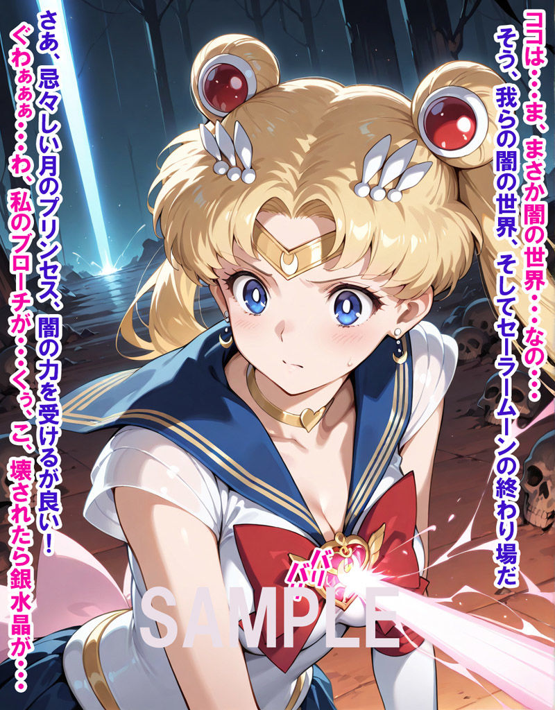 敵と戦いピンチになる魔法少女 Vol6 - サンプル画像 8