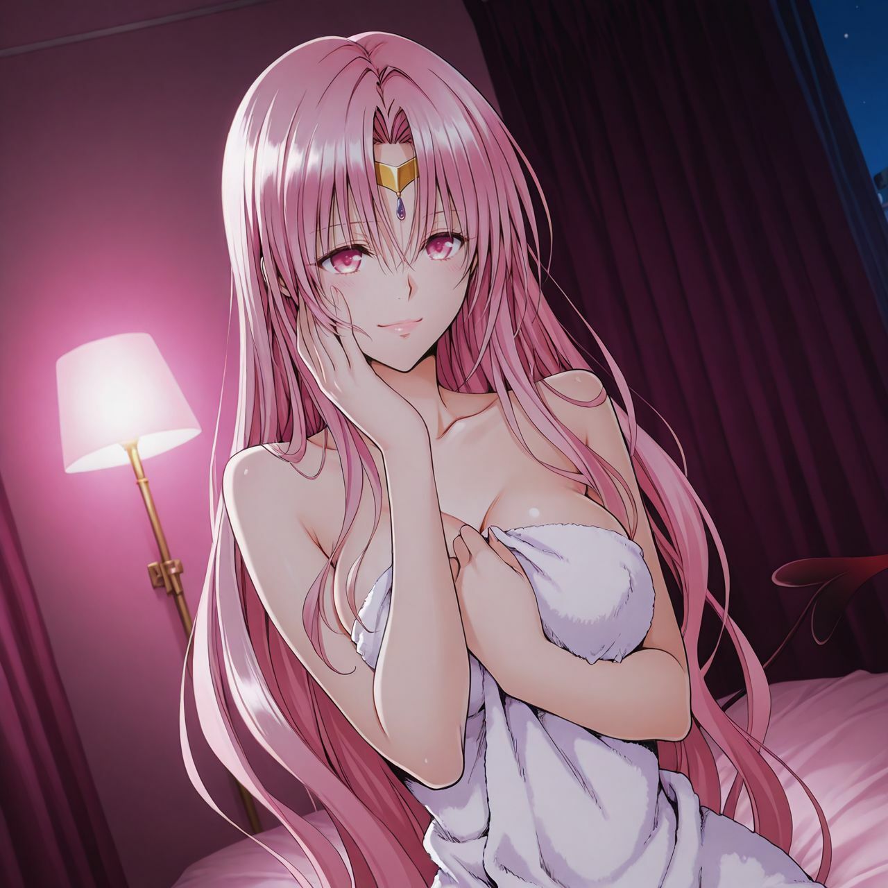 誰にも言えないホテルの密会。宇宙で最も美しい王妃の絶頂セックス - サンプル画像 1