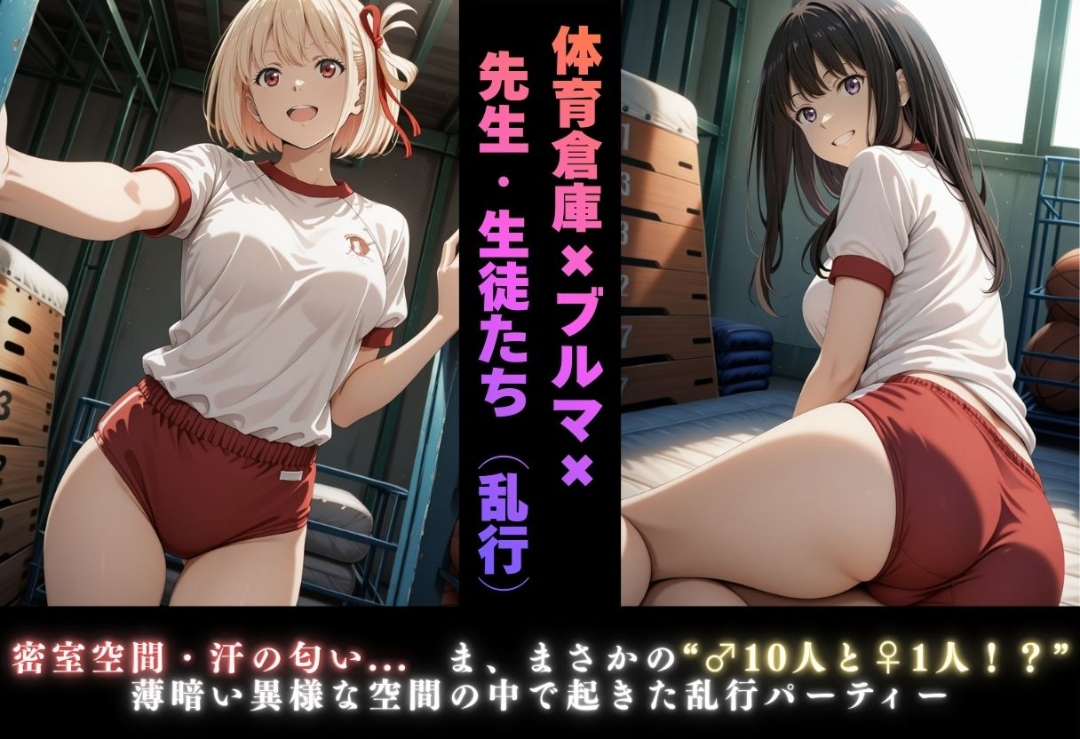 【学園ヒロイン〜俺たちの肉便器〜】リ◯リス・リコイル〜錦木◯束・井ノ上た◯な  編〜 - サンプル画像 6