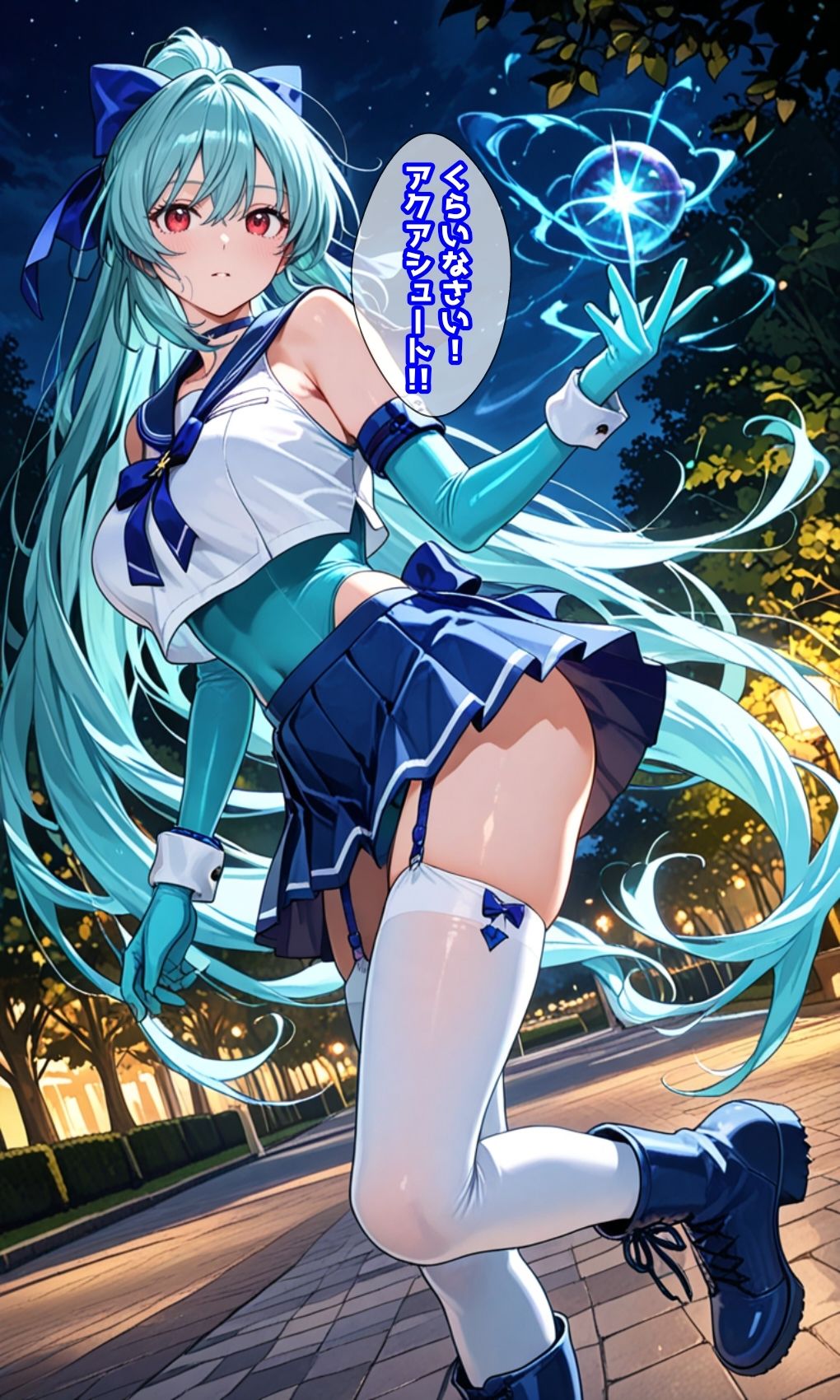 蒼き守護者アクア・ラピス  淫欲に堕ちゆく身体 - サンプル画像 2