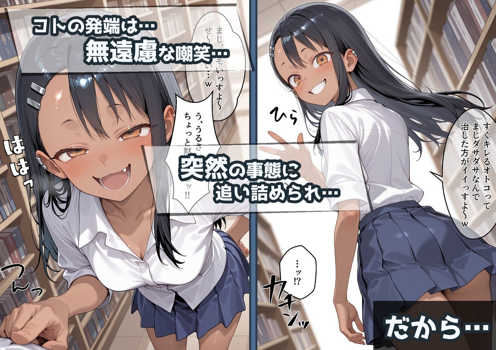 冴えないおじをザマァwしたら 拉致られてメス奴○にされました【イジらな〇で、長瀞さん】 長瀞 〇瀬 - サンプル画像 2