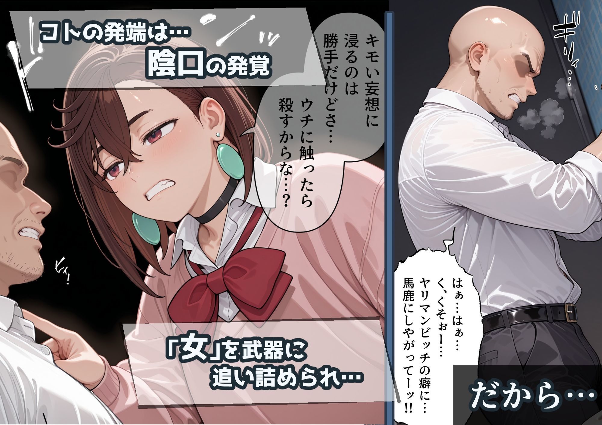 冴えないおじをザマァwしたら 拉致られてメス奴○にされました【ダンダダン】綾瀬もも - サンプル画像 2