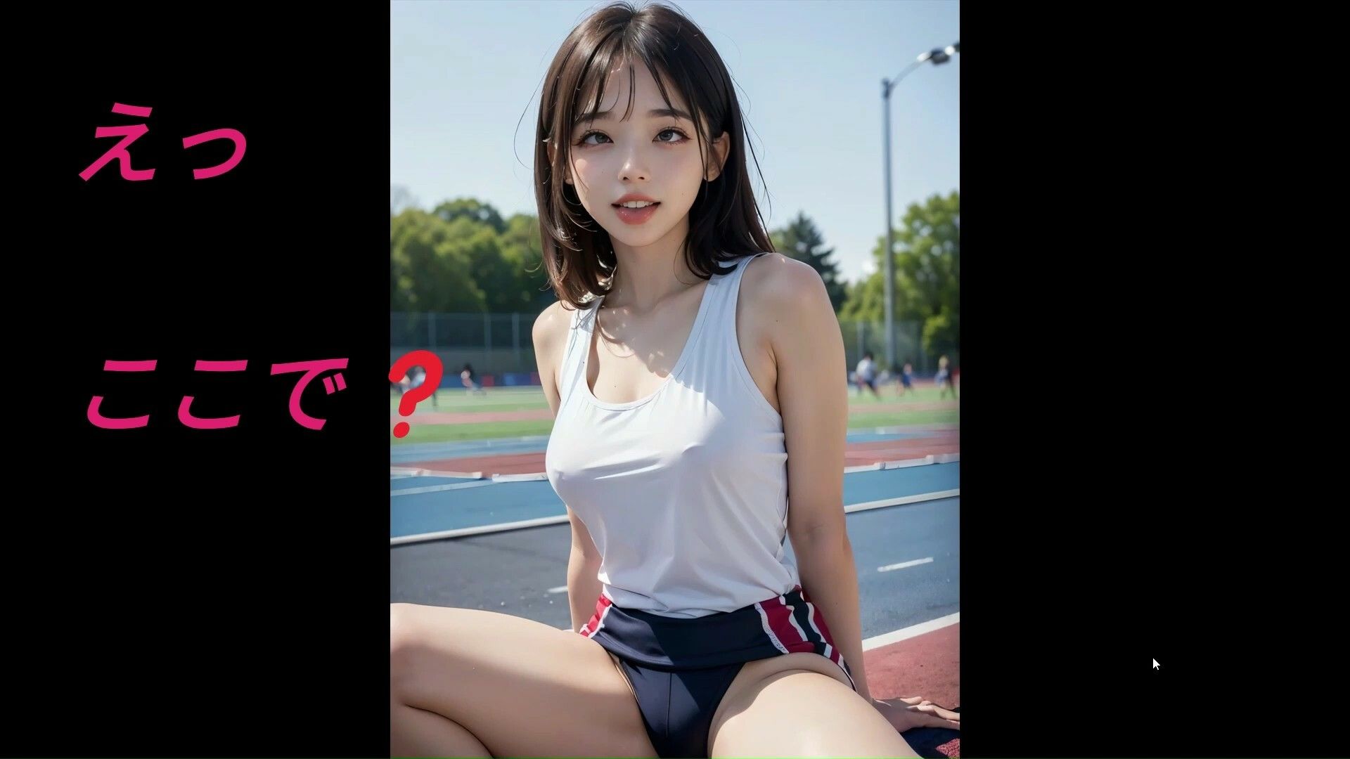 AIスポーツ女子とのお楽しみ - サンプル画像 1