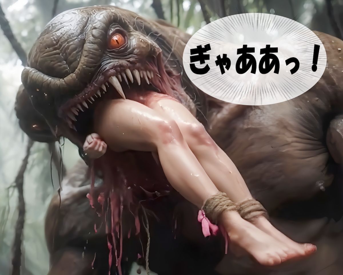 【リアル動画34分】人妻Sayaの変態日記/セーラー剣士/出産生贄寄生編 - サンプル画像 9