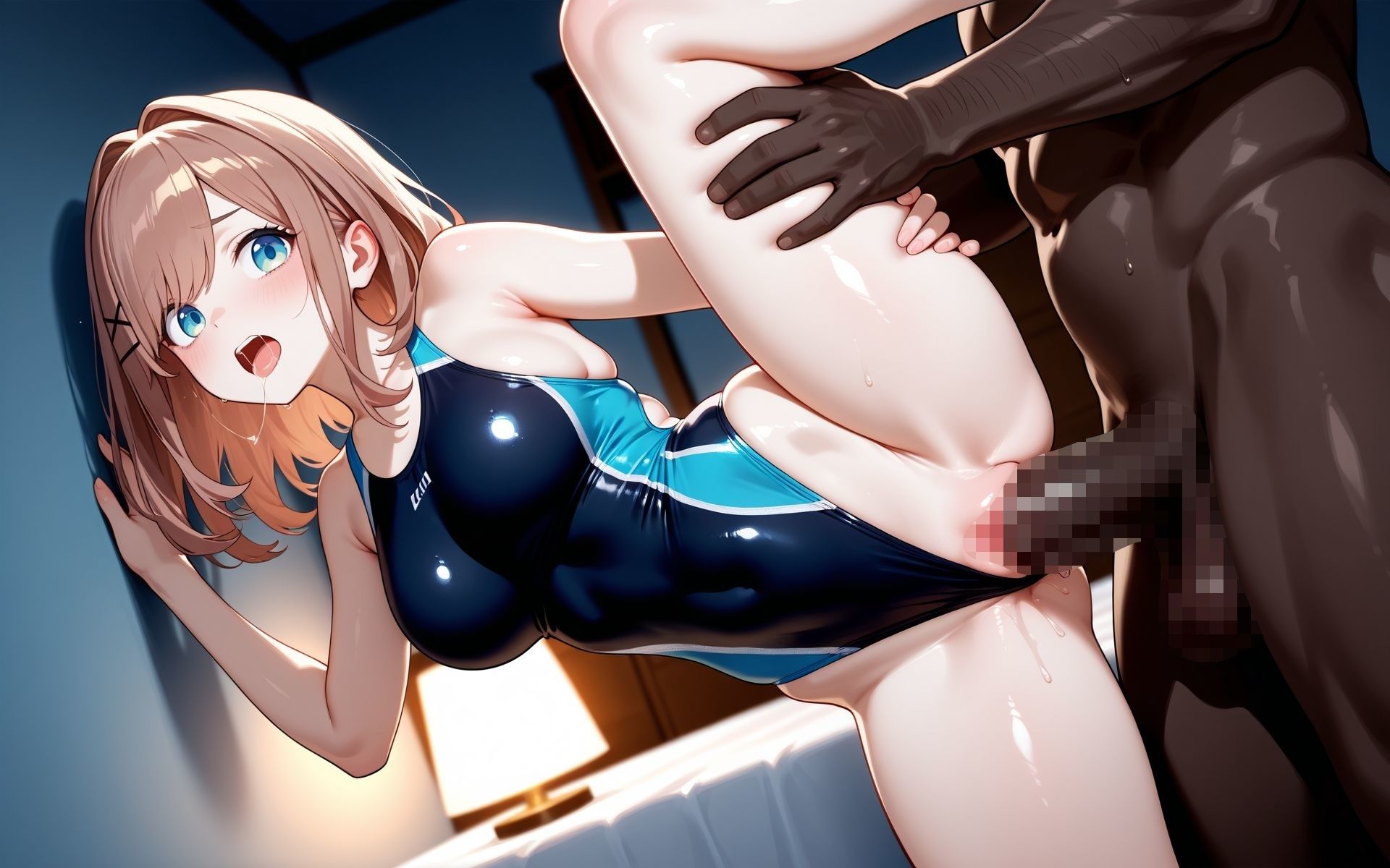 競泳水着部 鈴◯◯る編 - サンプル画像 8