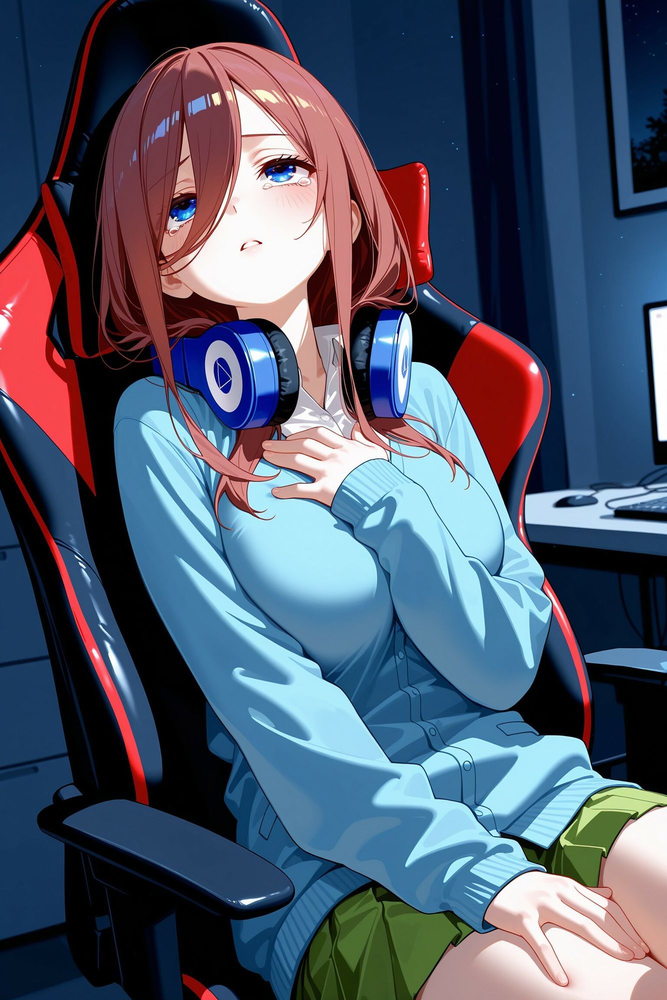 選ばれなかった負けヒロインの無様過ぎる末路がこちら【五◯分の花嫁 三玖＆五月篇】 - サンプル画像 1