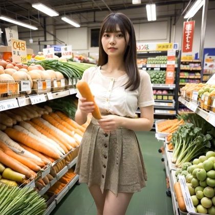 【動画】変態美女！買い物中にオナニーしているの！？ - サンプル画像 2