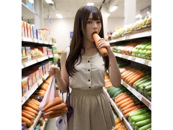 【動画】変態美女！買い物中にオナニーしているの！？