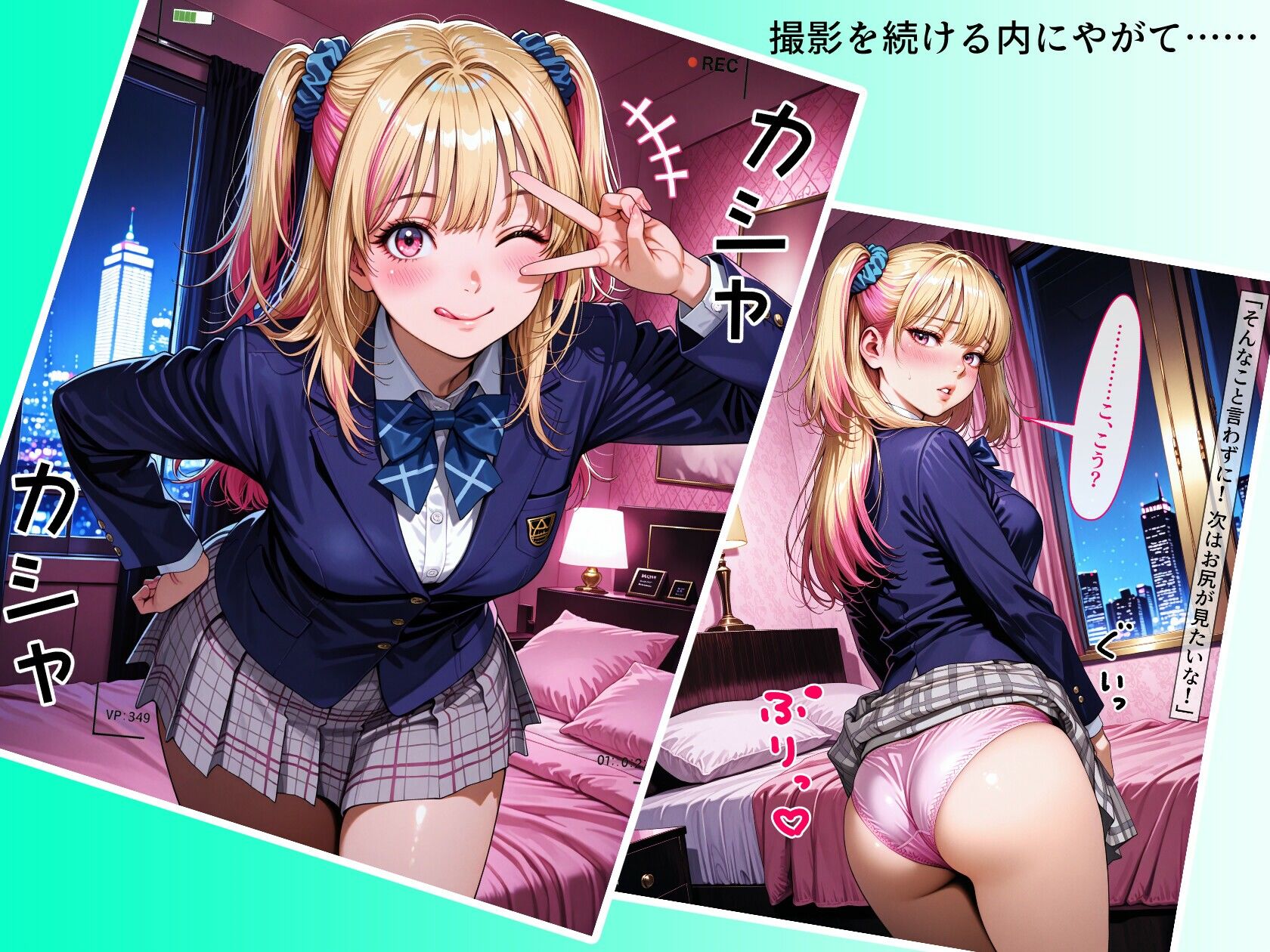 制服えっち  〜いちじかんめ〜 - サンプル画像 3