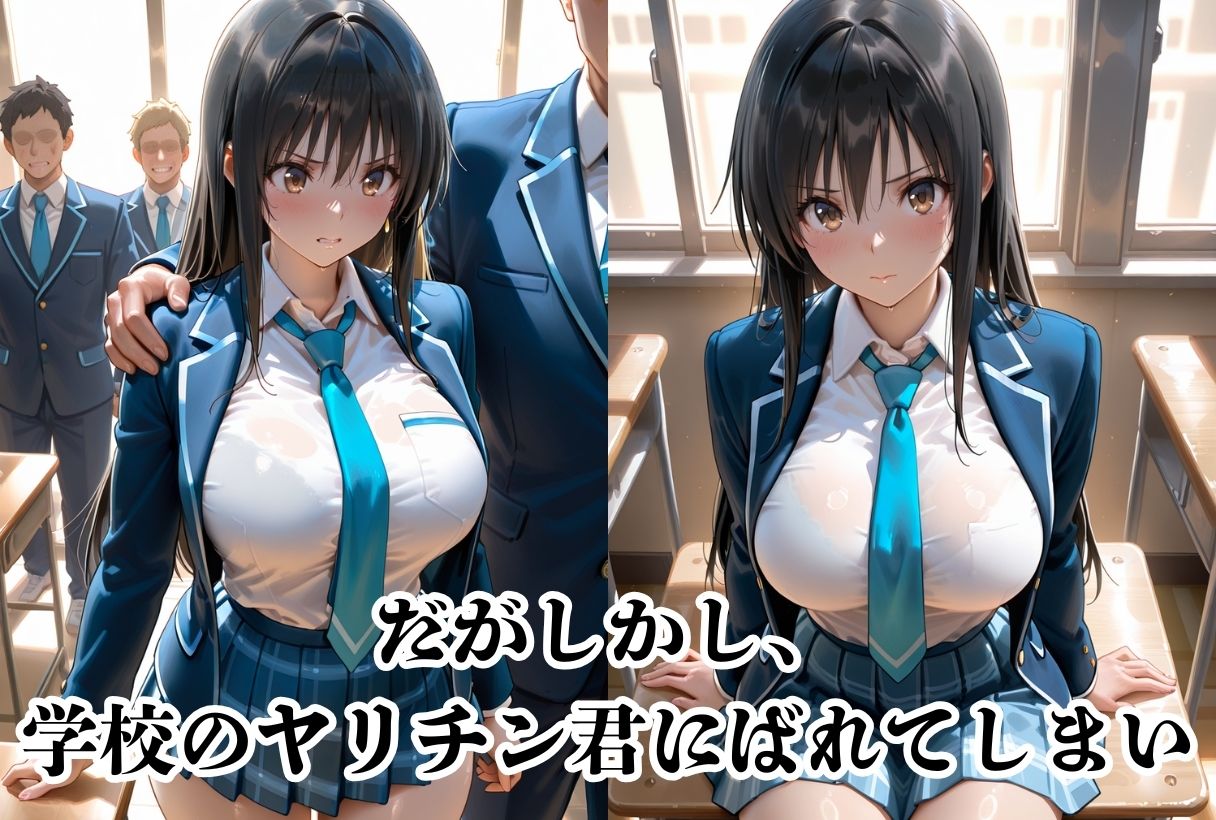 寝取らた風紀委員 - サンプル画像 4