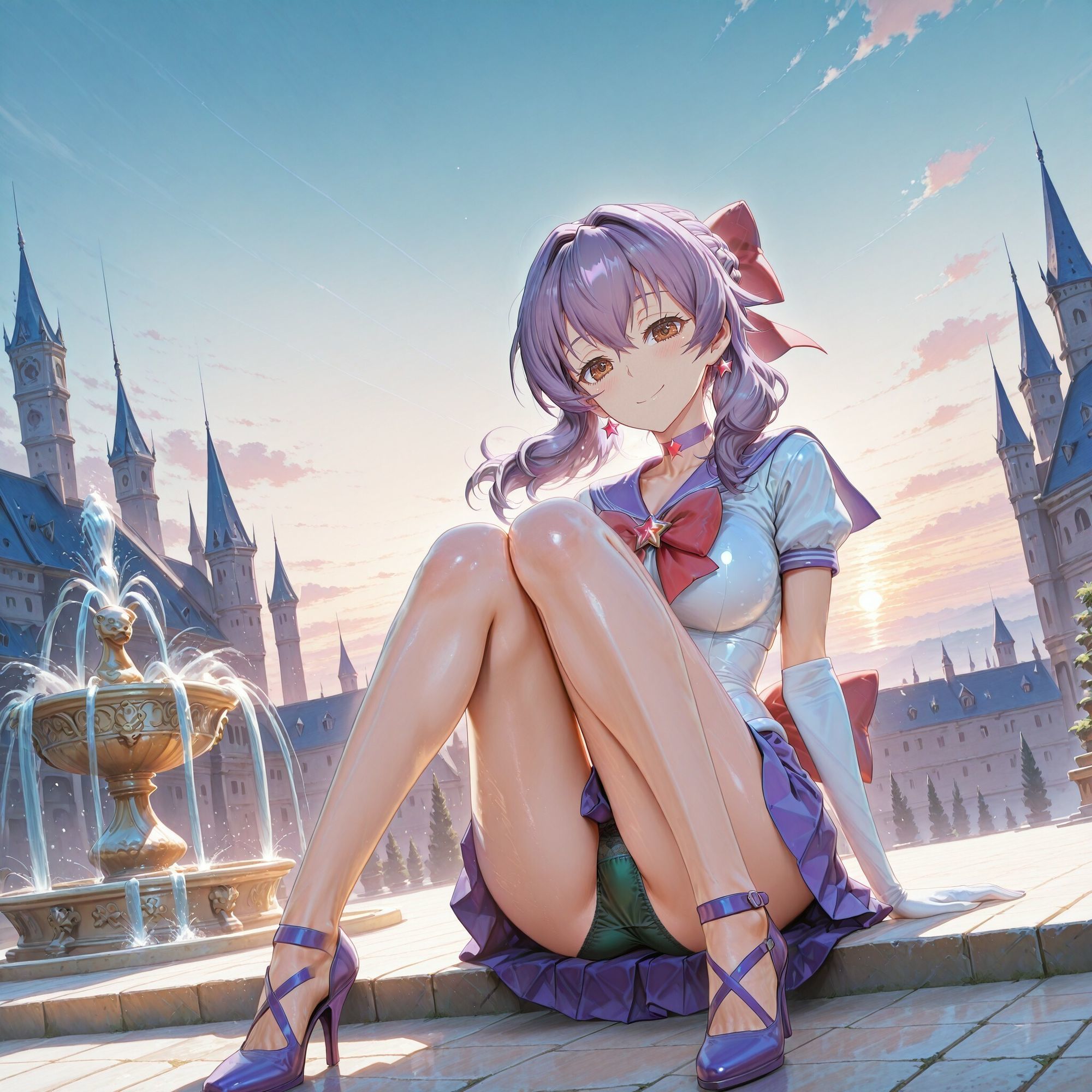 【衣装多種】小悪魔的でちょっと年上のお姉さん柊シ〇アの綺麗なお顔をアヘアへにしてエロエロにしたい_玩具オナニー編 - サンプル画像 7