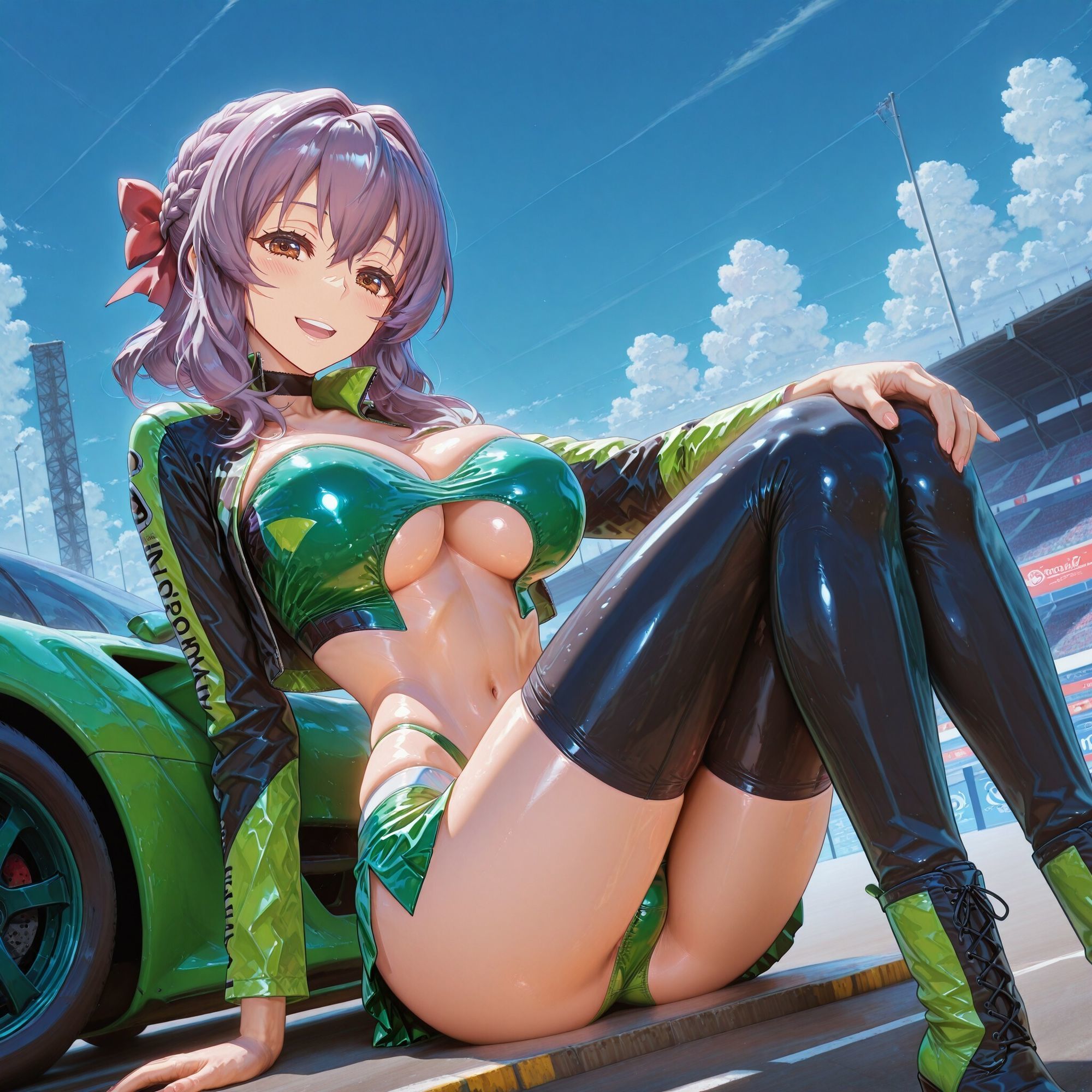 【衣装多種】小悪魔的でちょっと年上のお姉さん柊シ〇アの綺麗なお顔をアヘアへにしてエロエロにしたい_玩具オナニー編 - サンプル画像 9