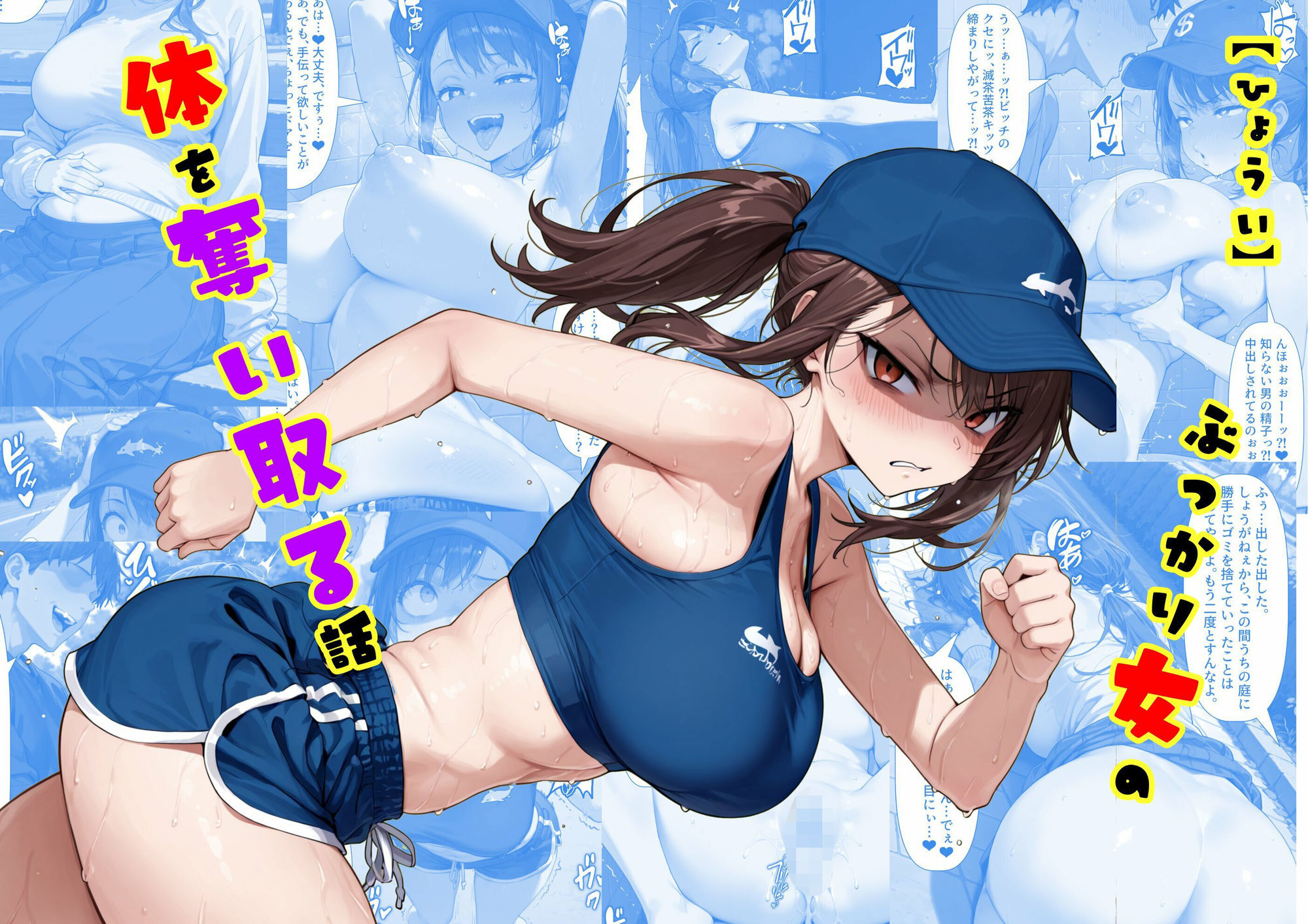 TS2作品セット  6（【人格排泄】童顔巨乳なあの子を人格ゼリーにしちゃって…・【憑依】ぶつかり女の体を奪い取る話） - サンプル画像 6