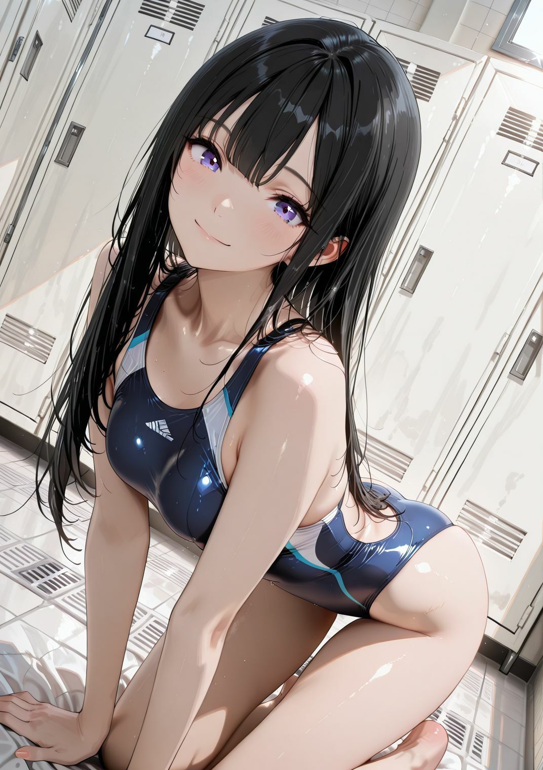 黒髪清楚なお嬢様JKが3つのコスチュームプレイでご奉仕、濃厚3変化 - サンプル画像 4