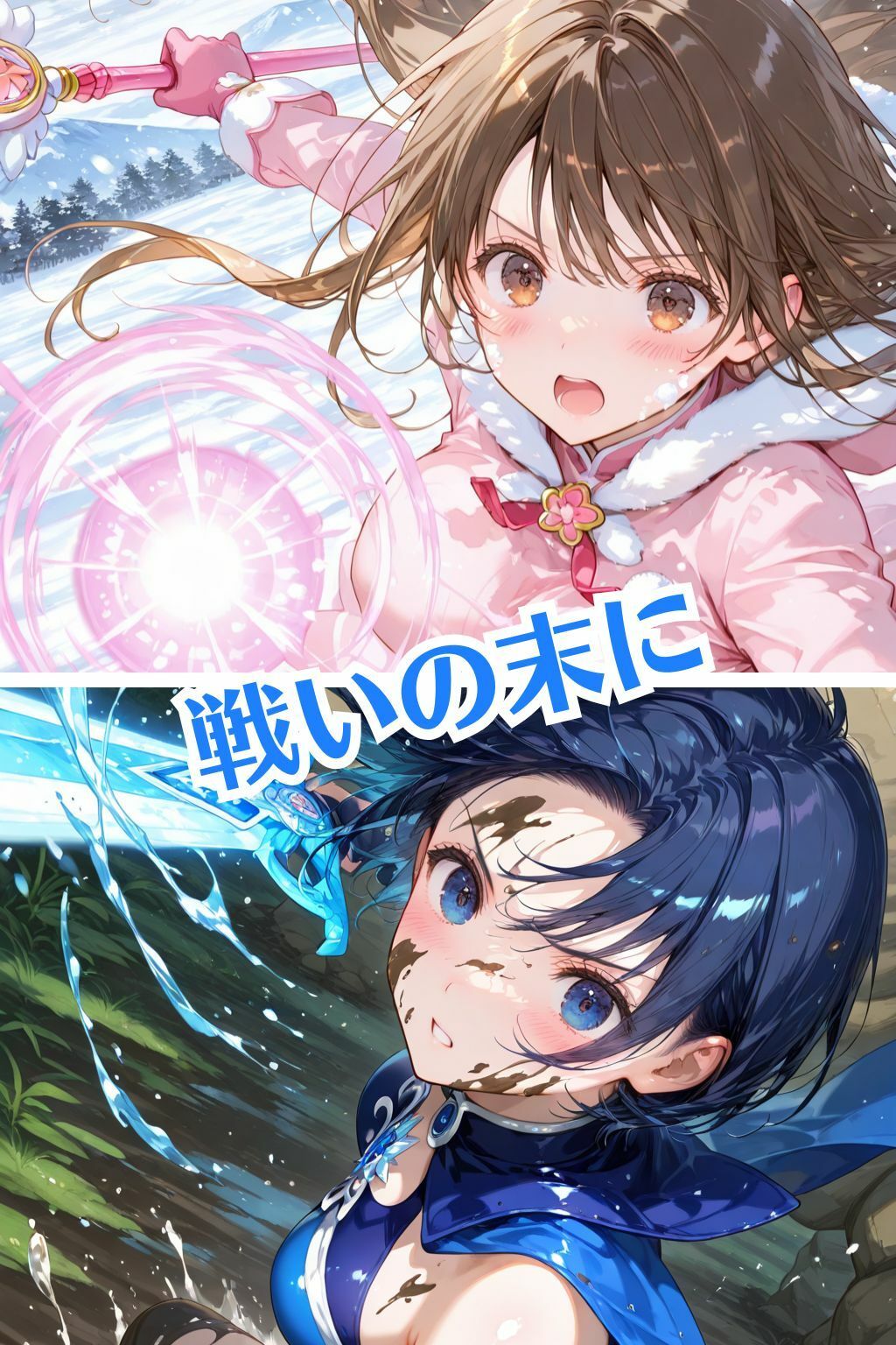魔法戦士えりな＆せりか vol.2 雪と泥に沈む少女 編 - サンプル画像 2