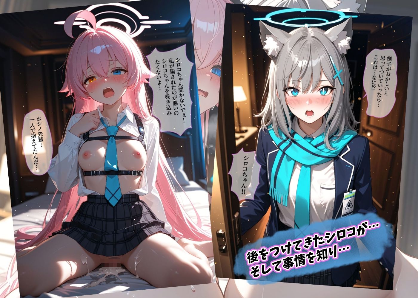 ブルーアーカイブ〜敗北金融地獄〜 - サンプル画像 4