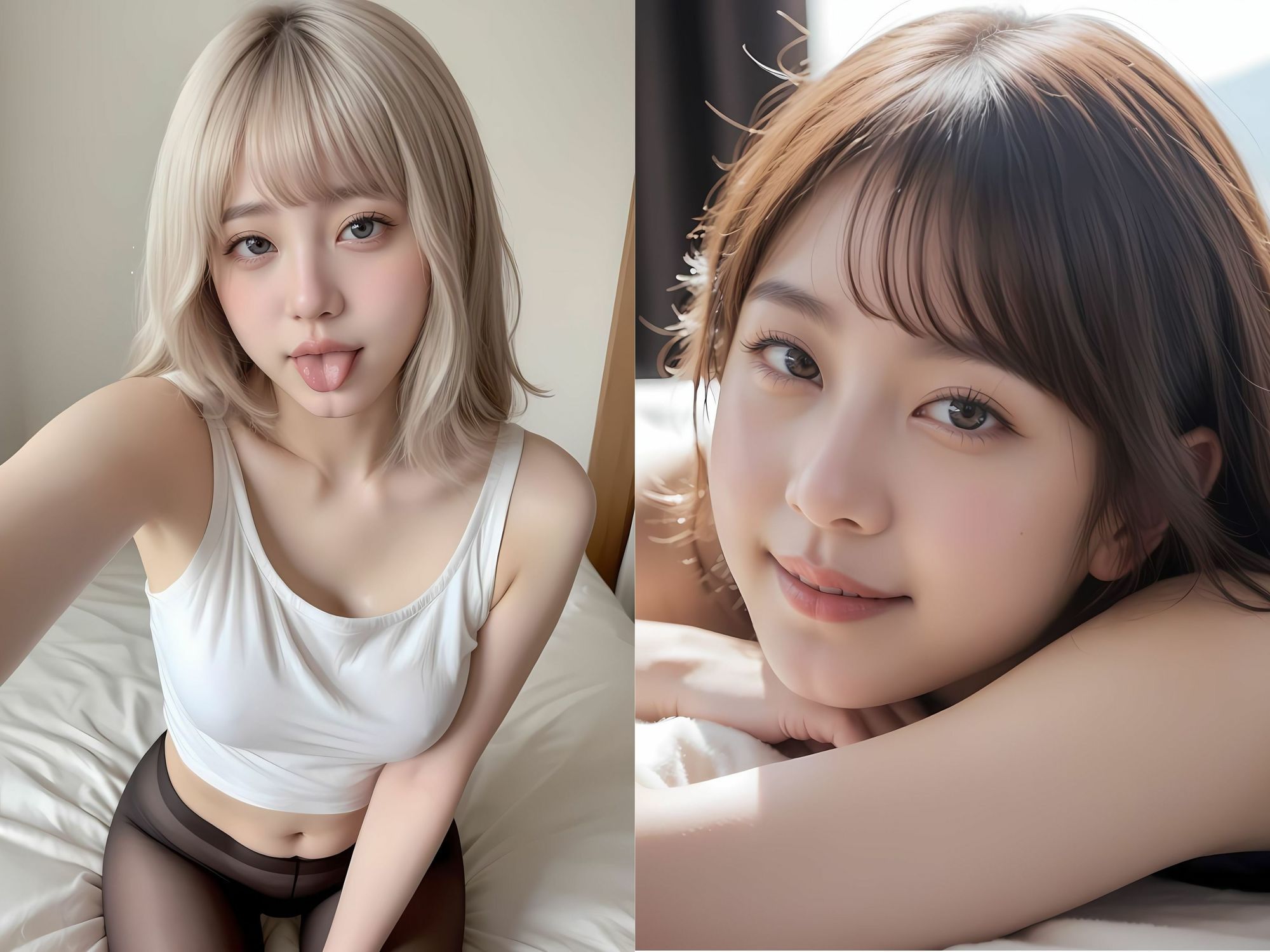 清楚に見えて、実はヤバい。― 小悪魔ヒロインの誘惑AIリアルCG集 - サンプル画像 9