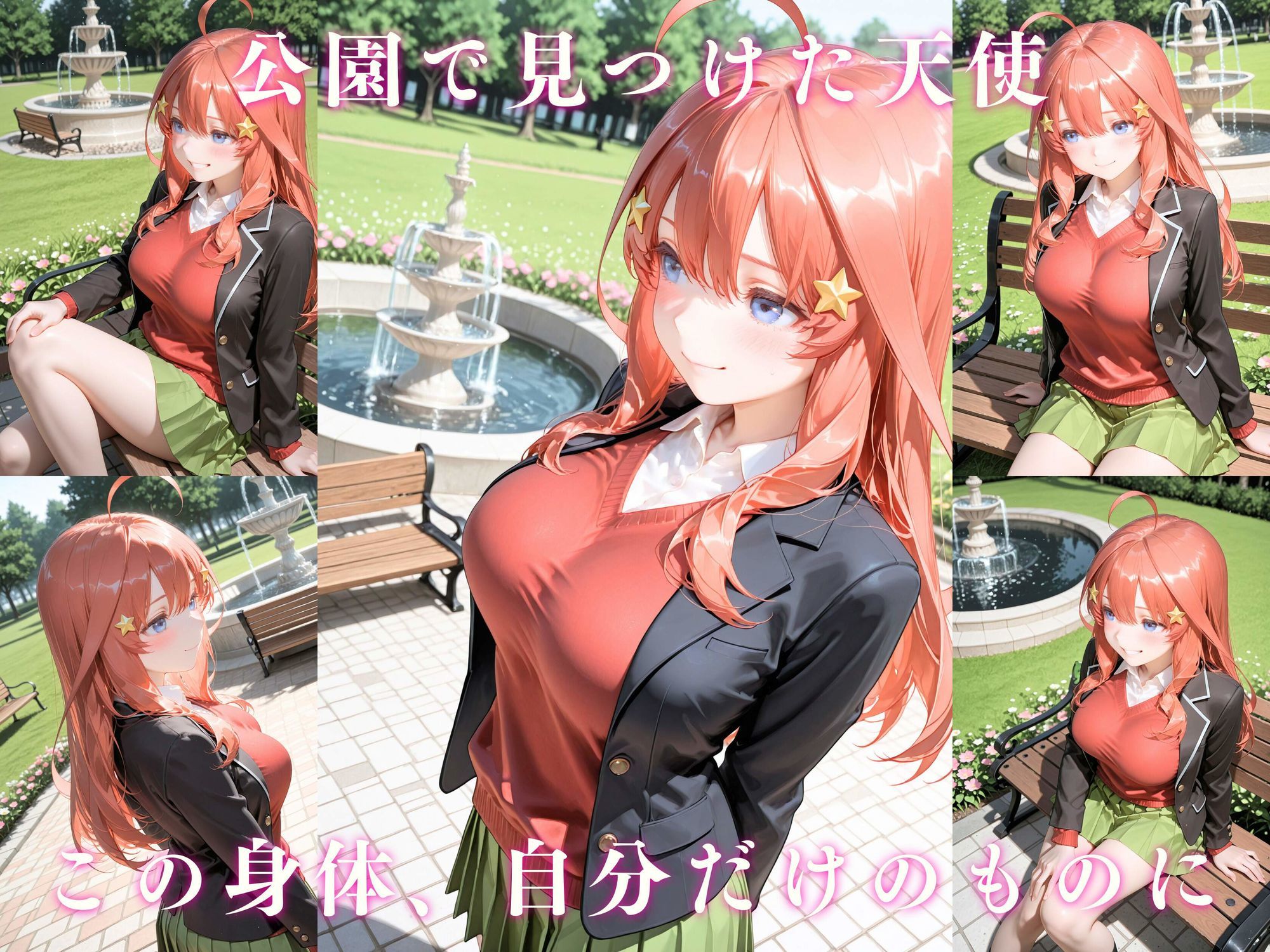 【4K動画付き】中〇五月 催●支配:公園で見かけたカワイイあの子を犯したいー 4K高画質 五等分の〇嫁 - サンプル画像 1