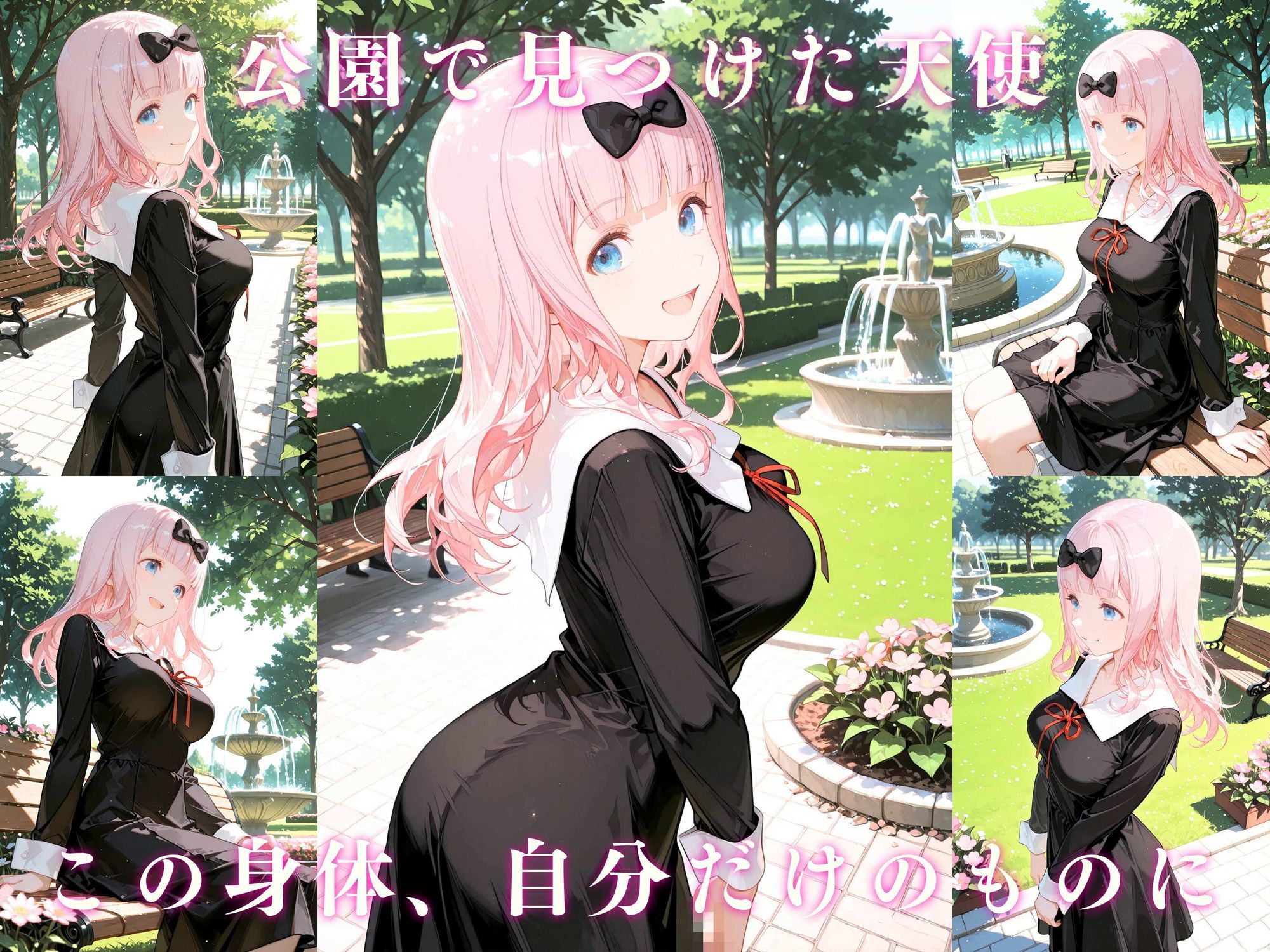 【4K動画・大増量！！】藤原○花 催●支配公園で見かけたカワイイあの子を犯したいー 4K高画質 かぐや様は〇らせたい - サンプル画像 1