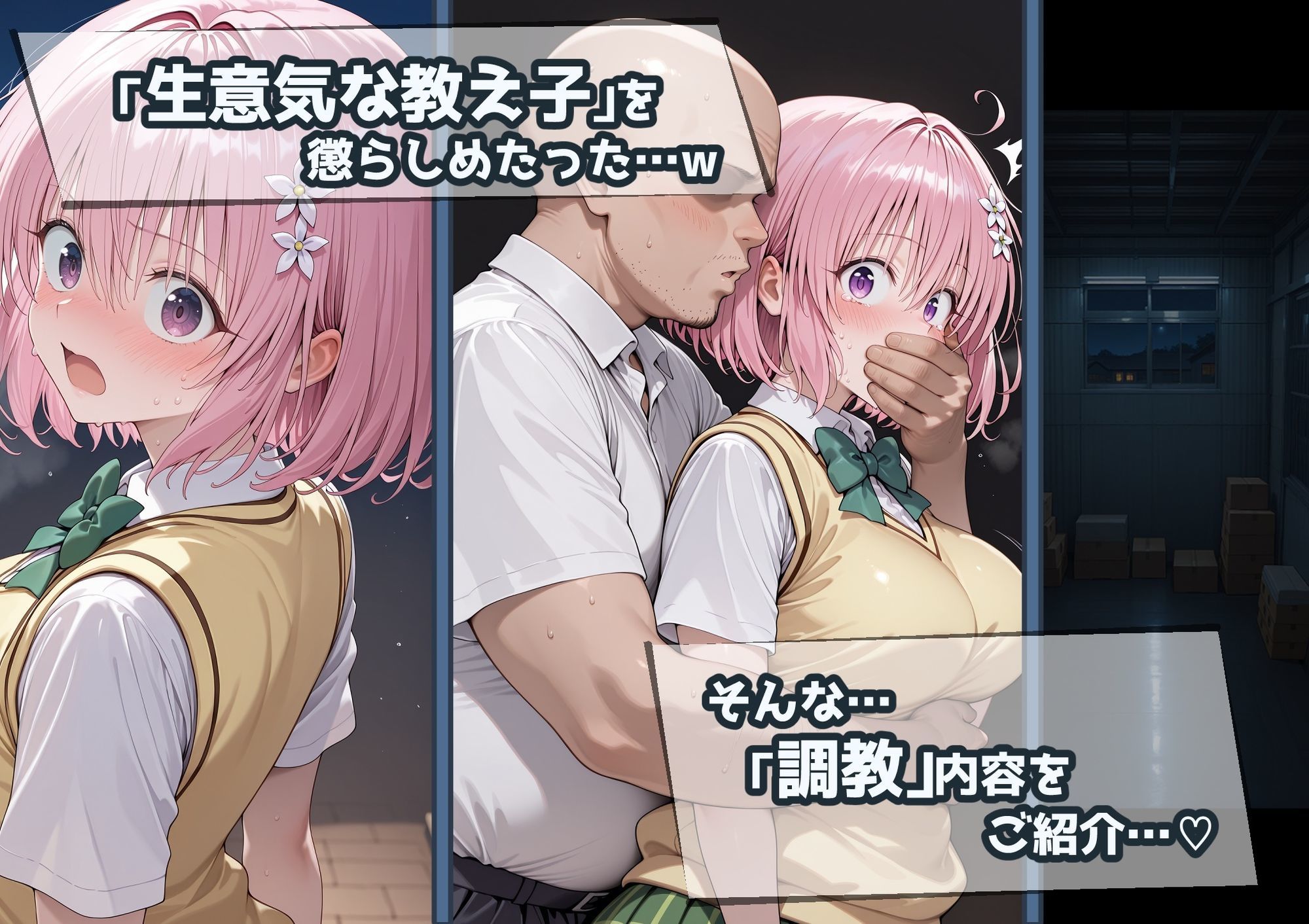 冴えないおじをザマァwしたら 拉致られてメス奴○にされました 【ToL〇VEる モモ編】 - サンプル画像 3