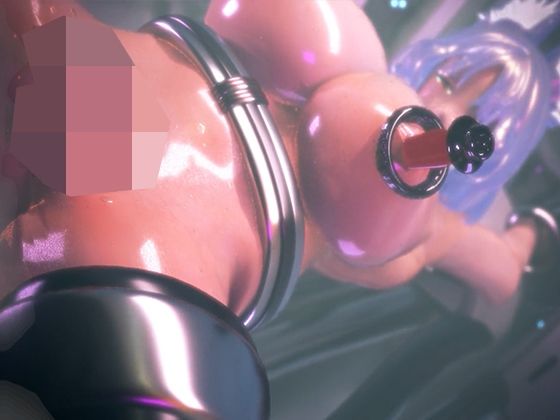 巨大ふたなり妖狐アクメ実験〜容赦ない乳首オナホ責めでアヘ顔大量射精で失神アクメ堕ち〜 - サンプル画像 1