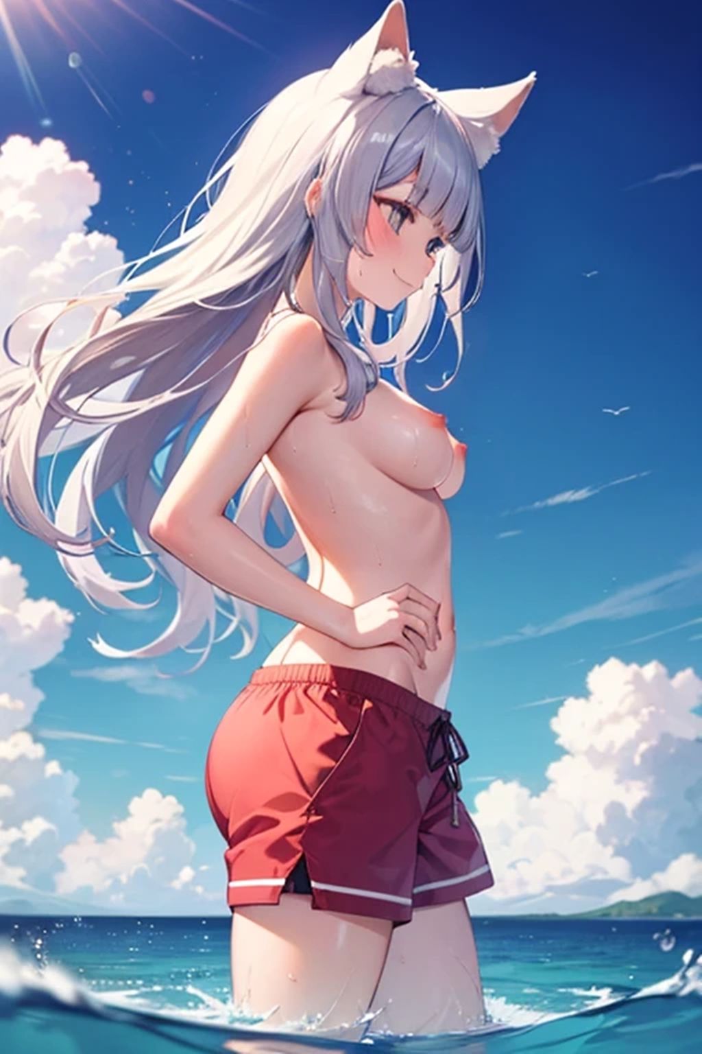 けもみみ島でバカンス♪ - サンプル画像 3