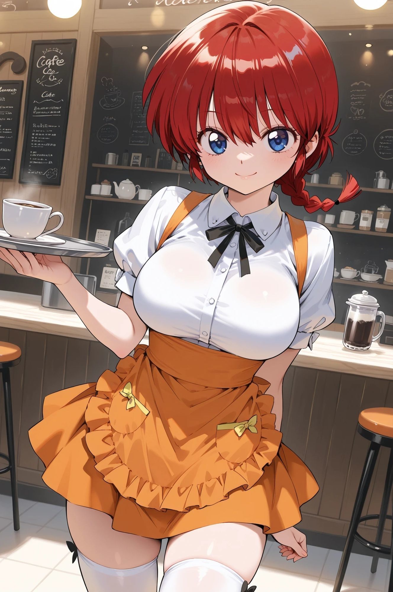 とあるカフェの新人研修記録（らんま 23才）〜格闘技経験者らしいけど速攻メス堕ちしました〜 - サンプル画像 1