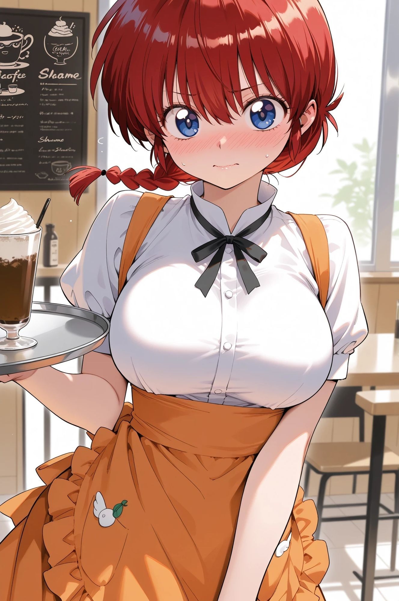 とあるカフェの新人研修記録（らんま 23才）〜格闘技経験者らしいけど速攻メス堕ちしました〜 - サンプル画像 3