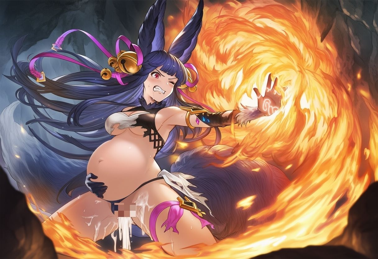 淫獄の妖狐 - サンプル画像 8