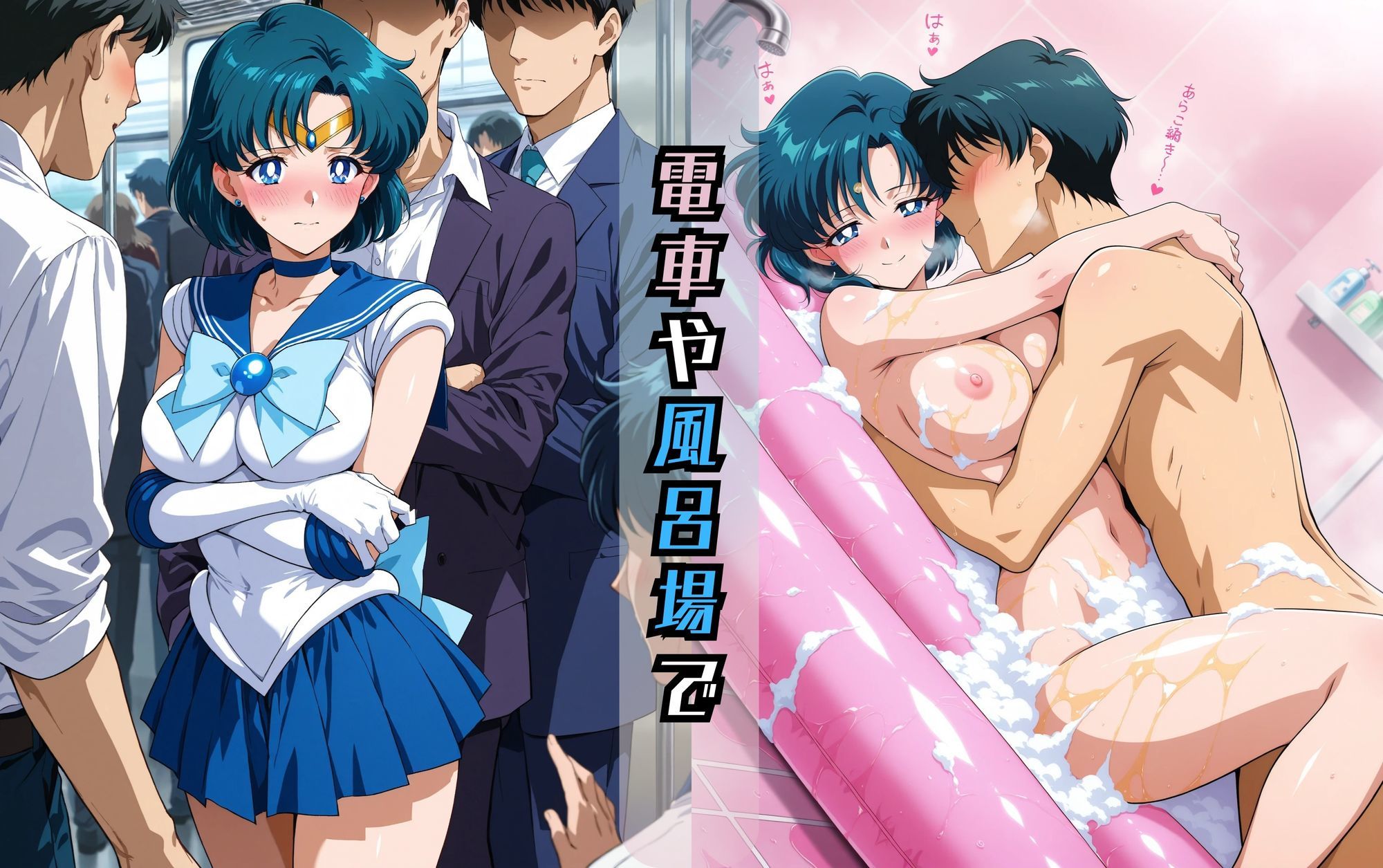 セーラーマーキュ〇ーのエッチな日々 - サンプル画像 3