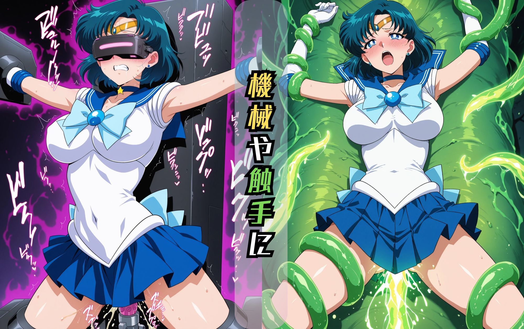 セーラーマーキュ〇ーのエッチな日々 - サンプル画像 5