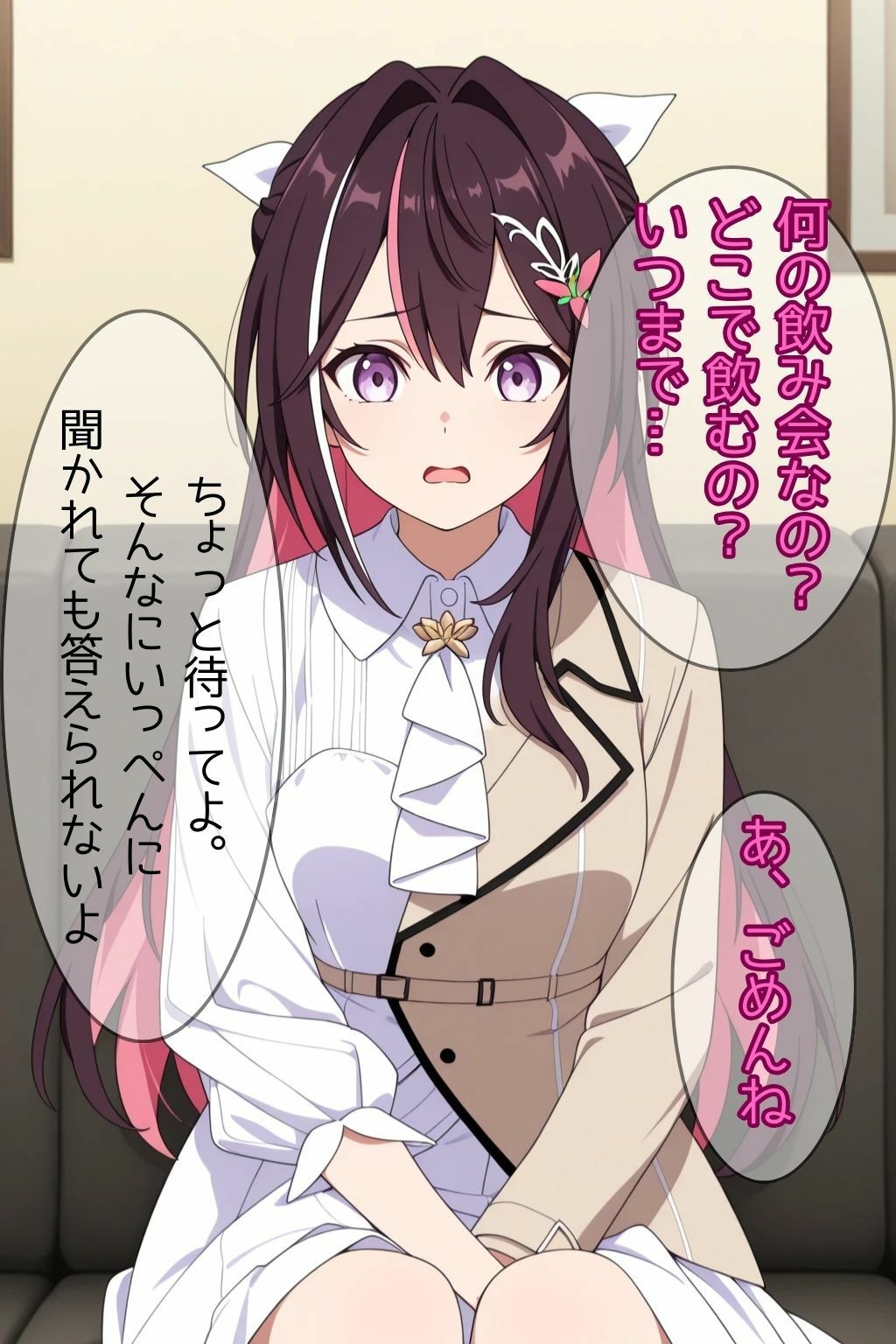 会社の先輩に寝取られた歌姫 - サンプル画像 2