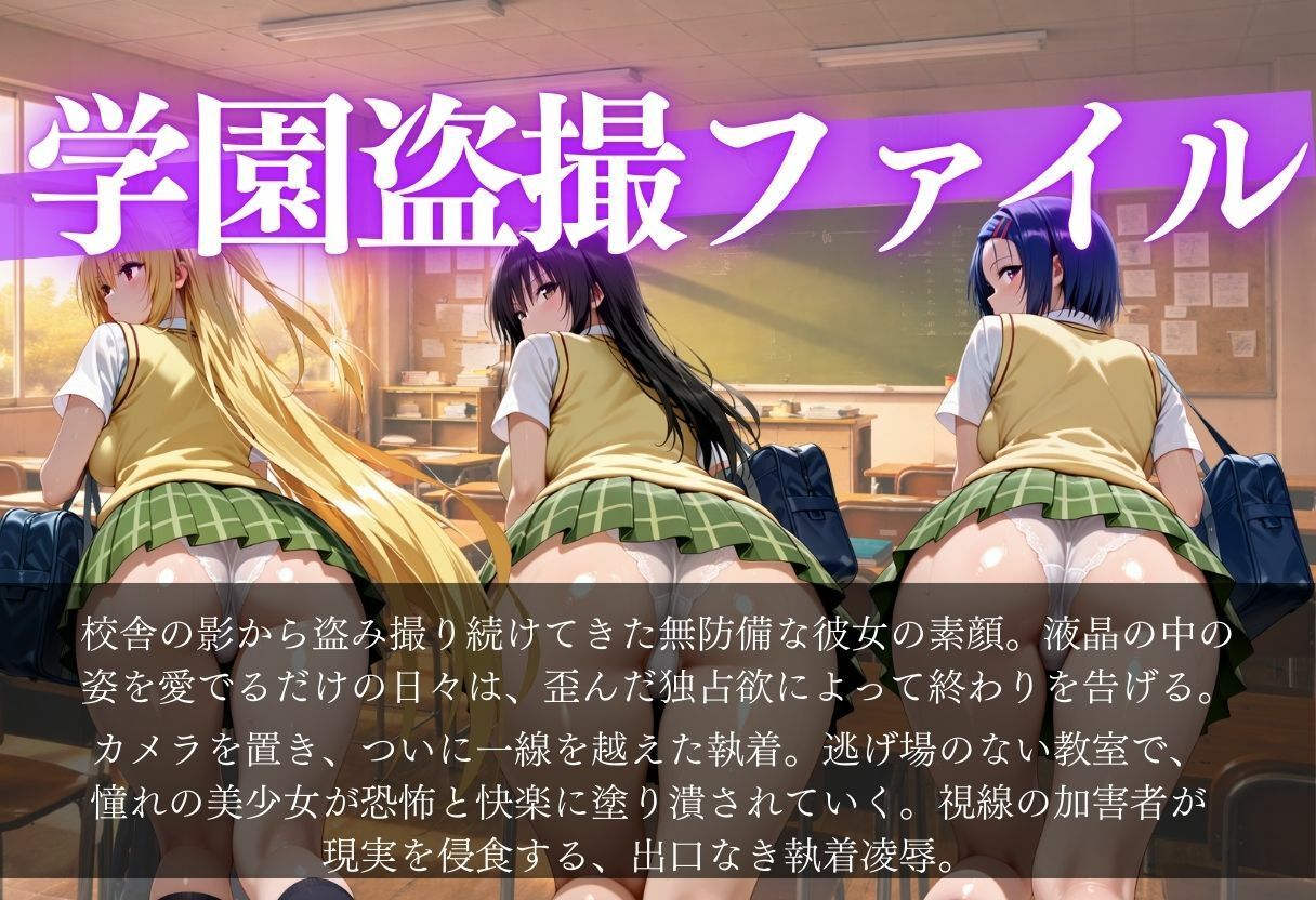 学園盗撮ファイル〜スマホに残った日常の裏側〜 - サンプル画像 1