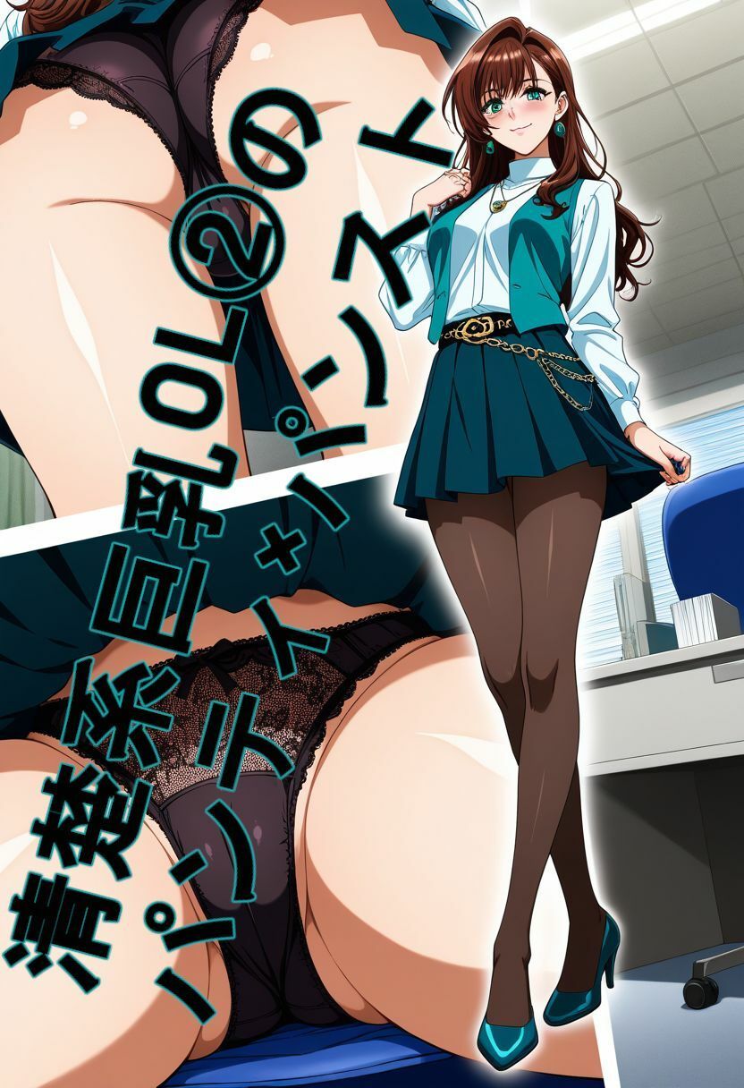 清楚系巨乳OL 2のパンティ×パンスト。エッチ付き。 - サンプル画像 5