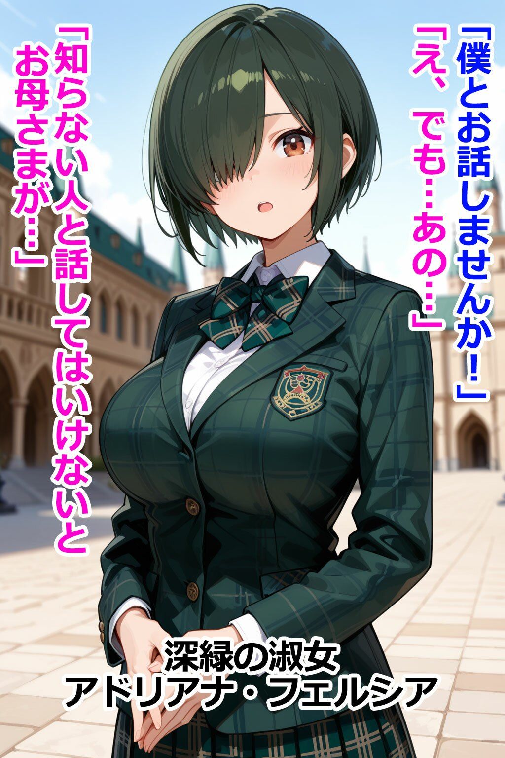 巨乳お嬢様はその男と会話してはいけない 即堕ち2コマ - サンプル画像 6