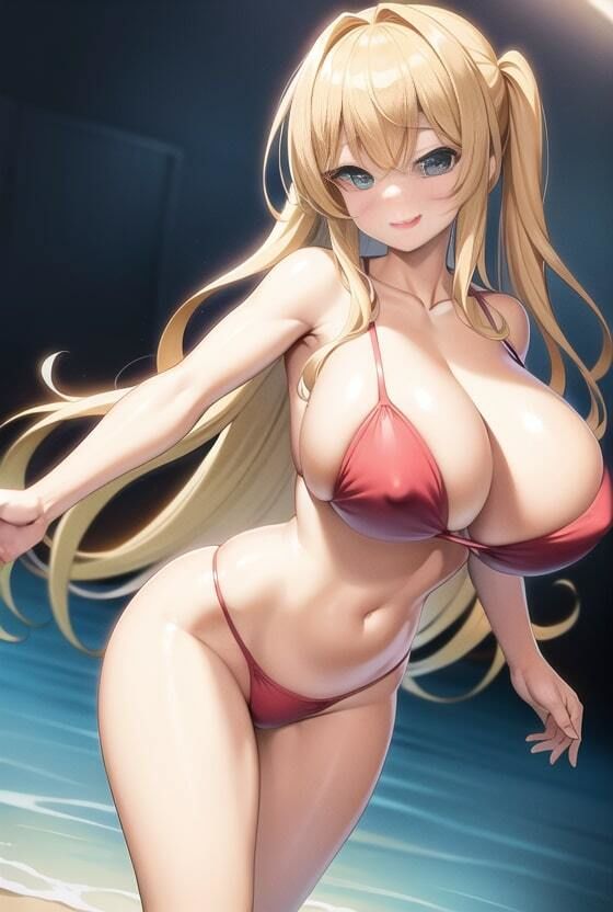 ムチムチわがままボディがマジでたまらんai  グラビアイラスト集  Vol.01音声データ付きver - サンプル画像 2