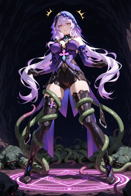 黒白鳥の小鬼堕ち - サンプル画像 3