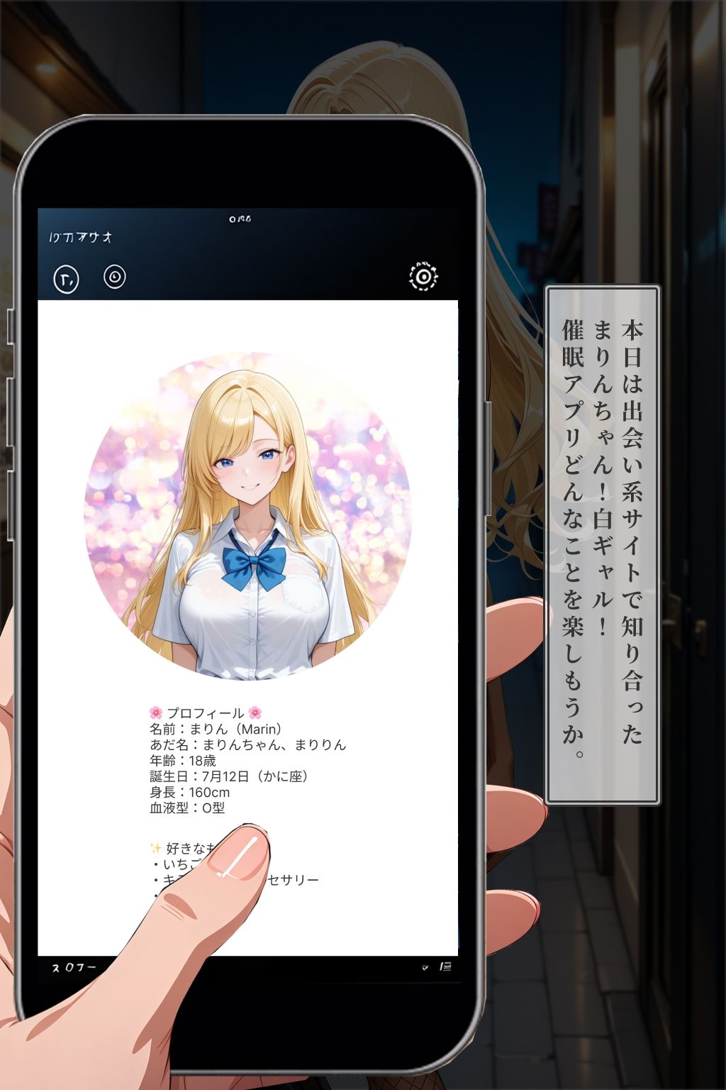 黒ギャル催●-甘く堕ちる視線- - サンプル画像 1